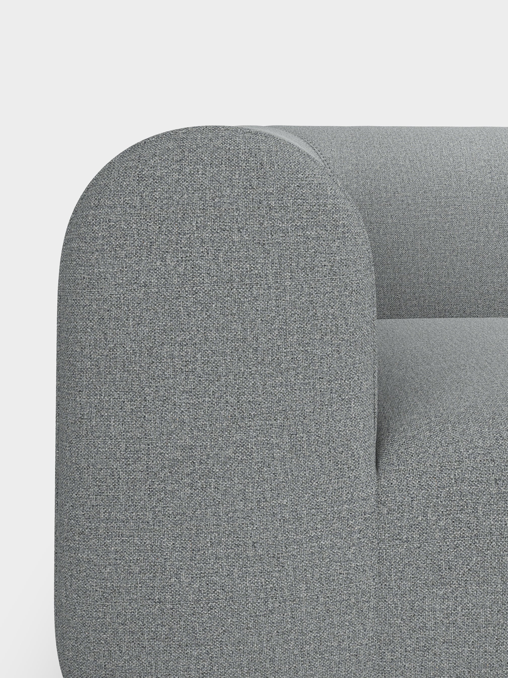 Plump 3-Seater Left Open Modular Sofa