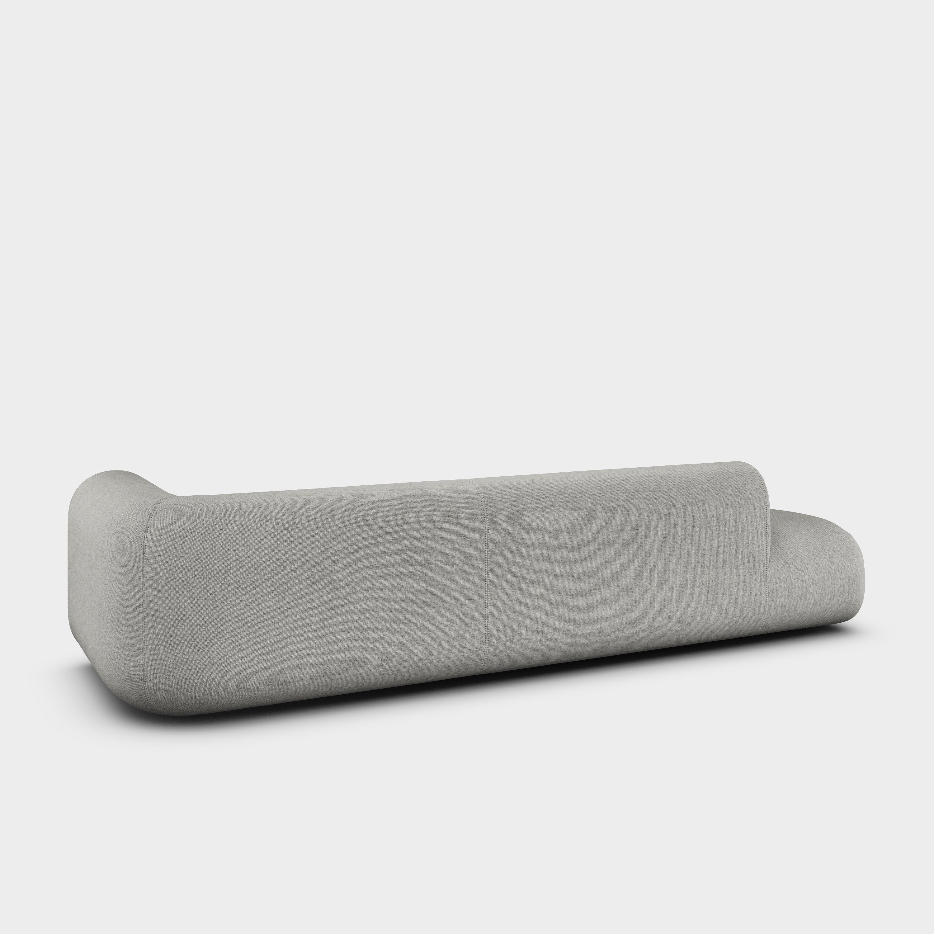 Plump 3-Seater Left Open Modular Sofa
