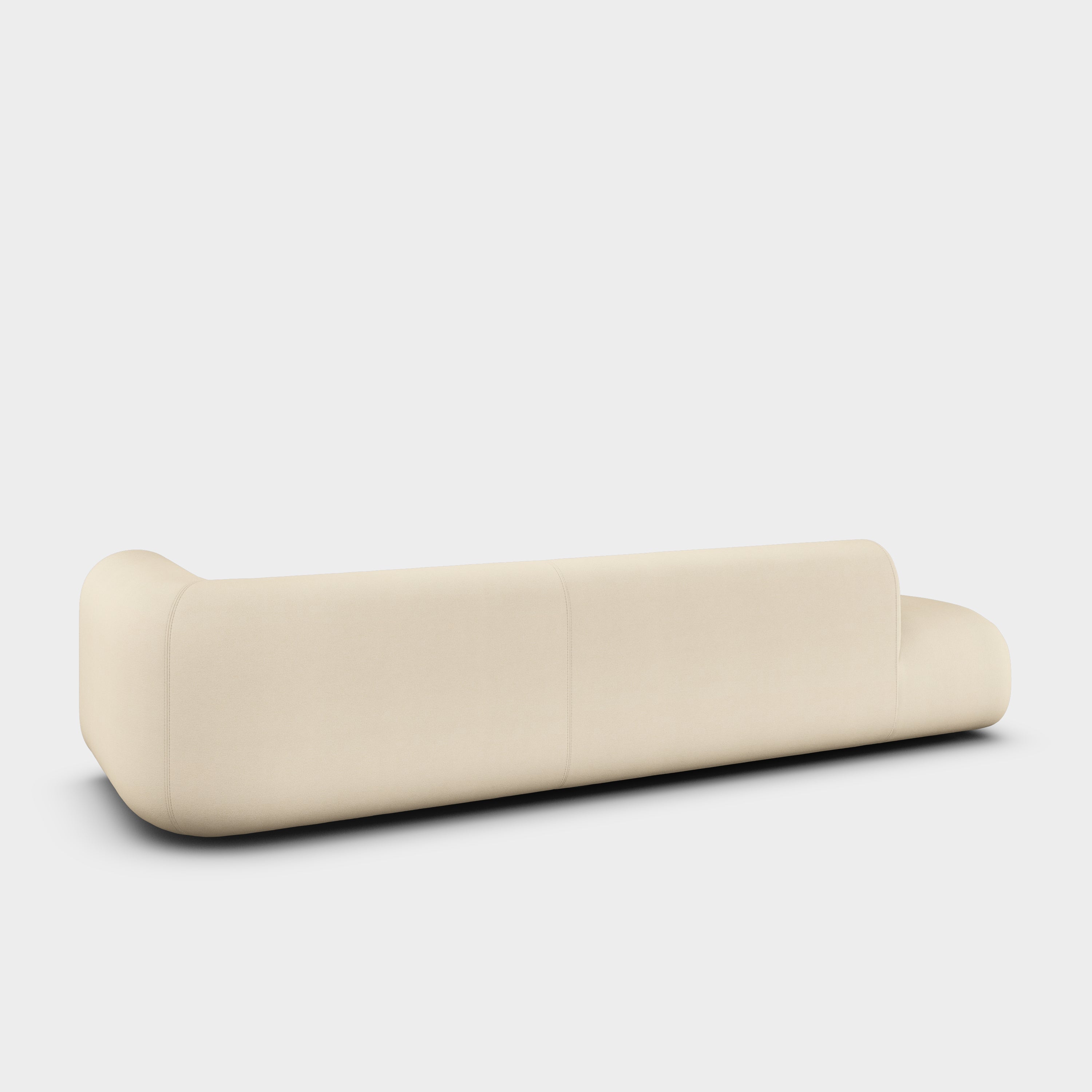 Plump 3-Seater Left Open Modular Sofa
