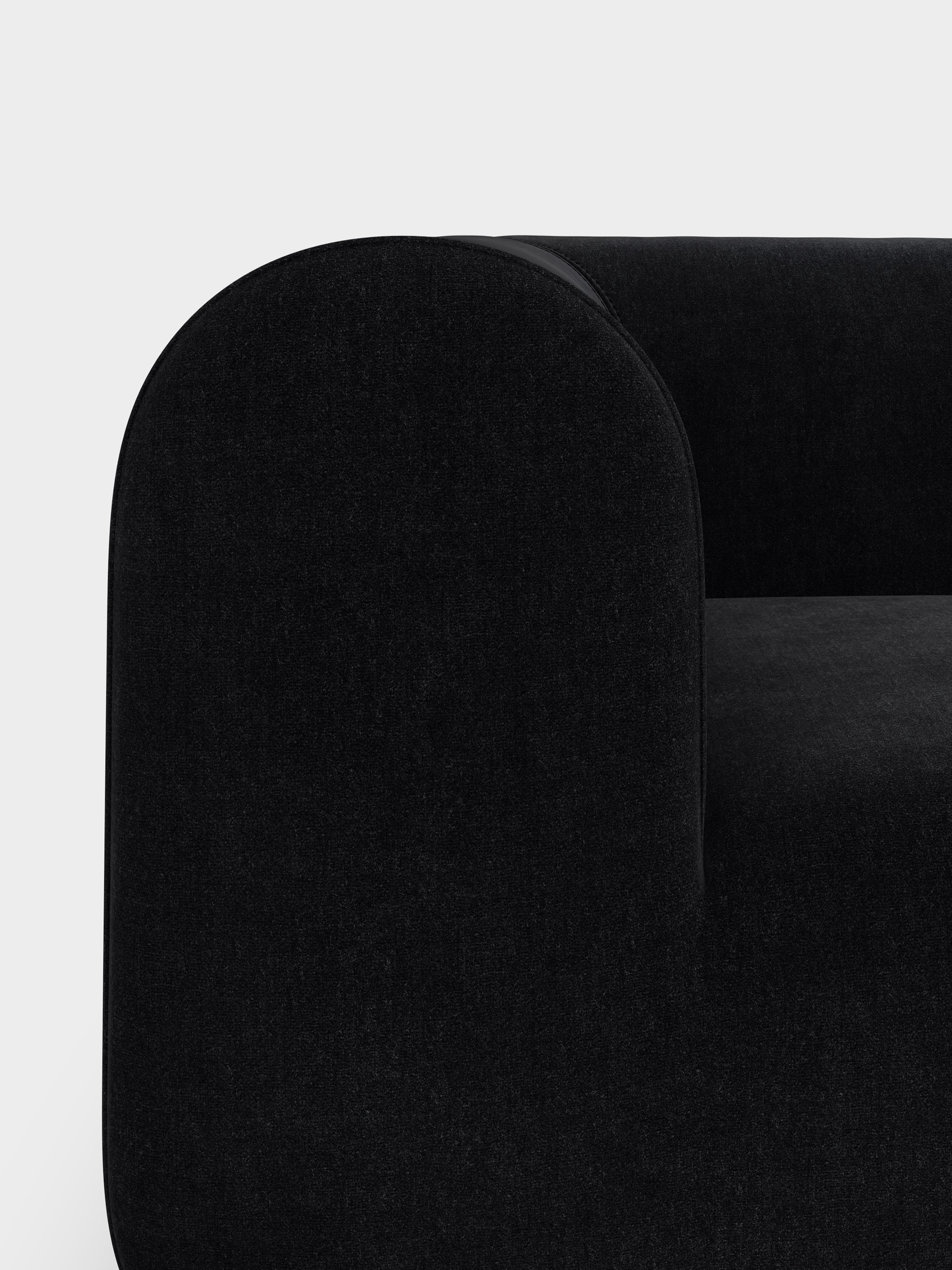 Plump 3-Seater Left Open Modular Sofa