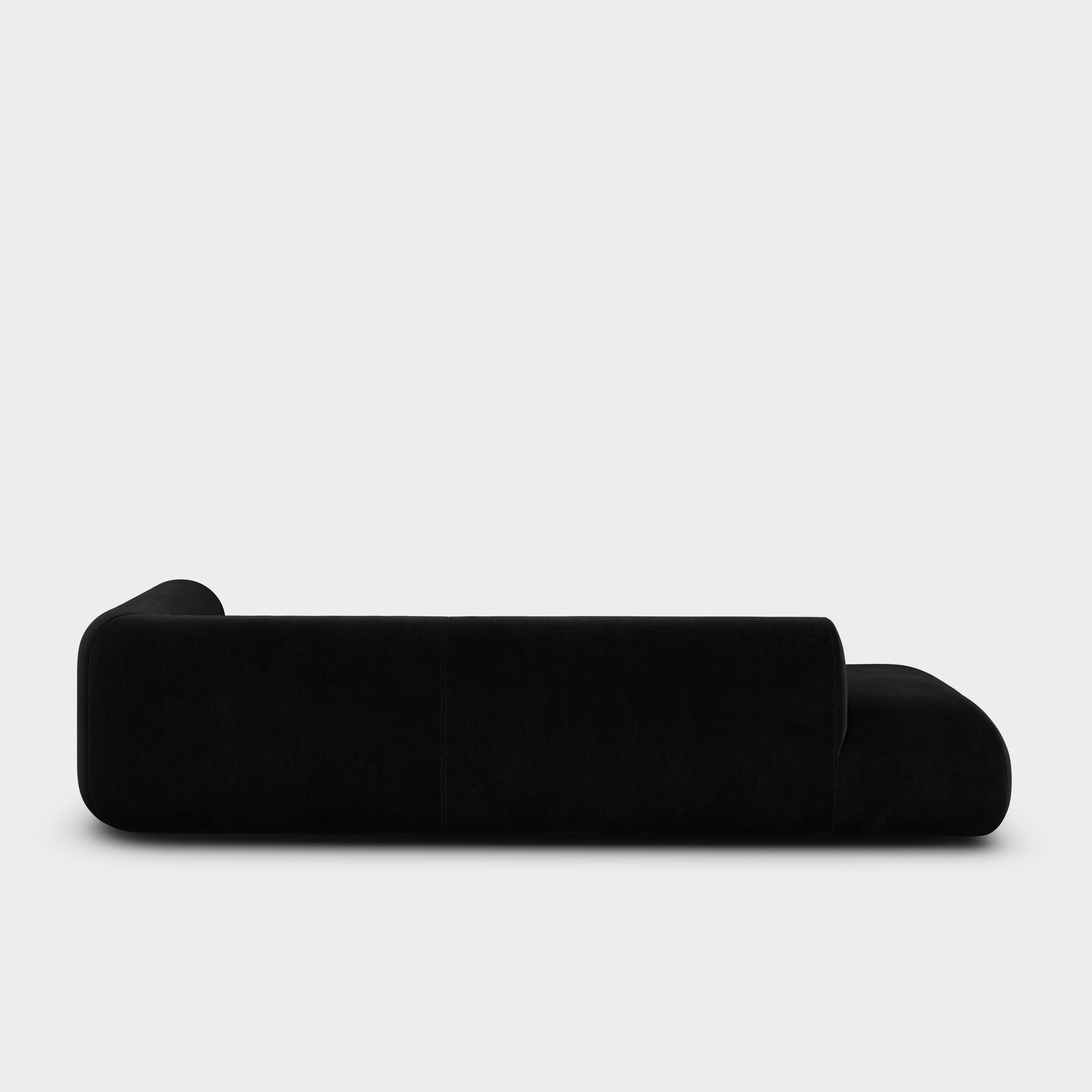 Plump 3-Seater Left Open Modular Sofa