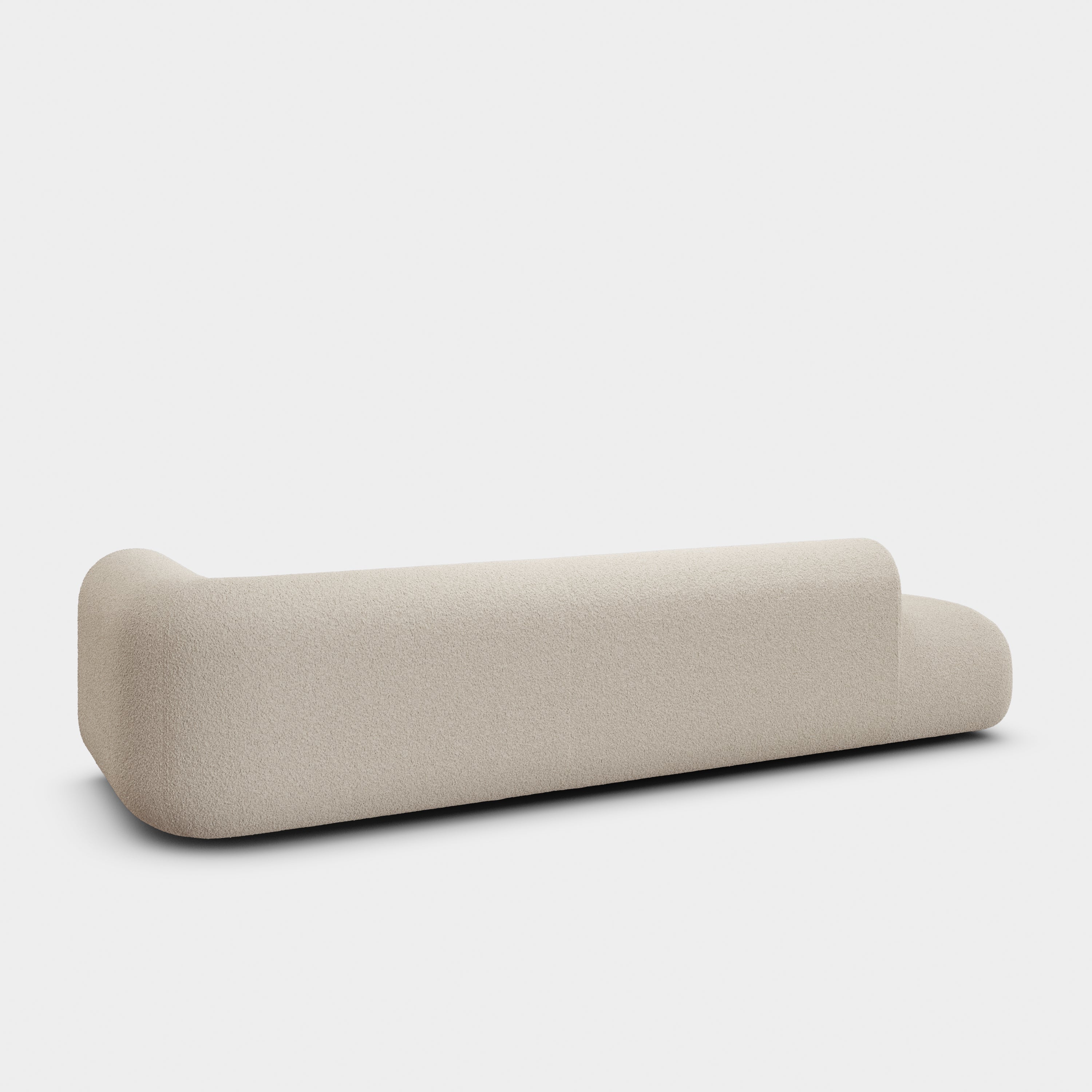 Plump 3-Seater Left Open Modular Sofa