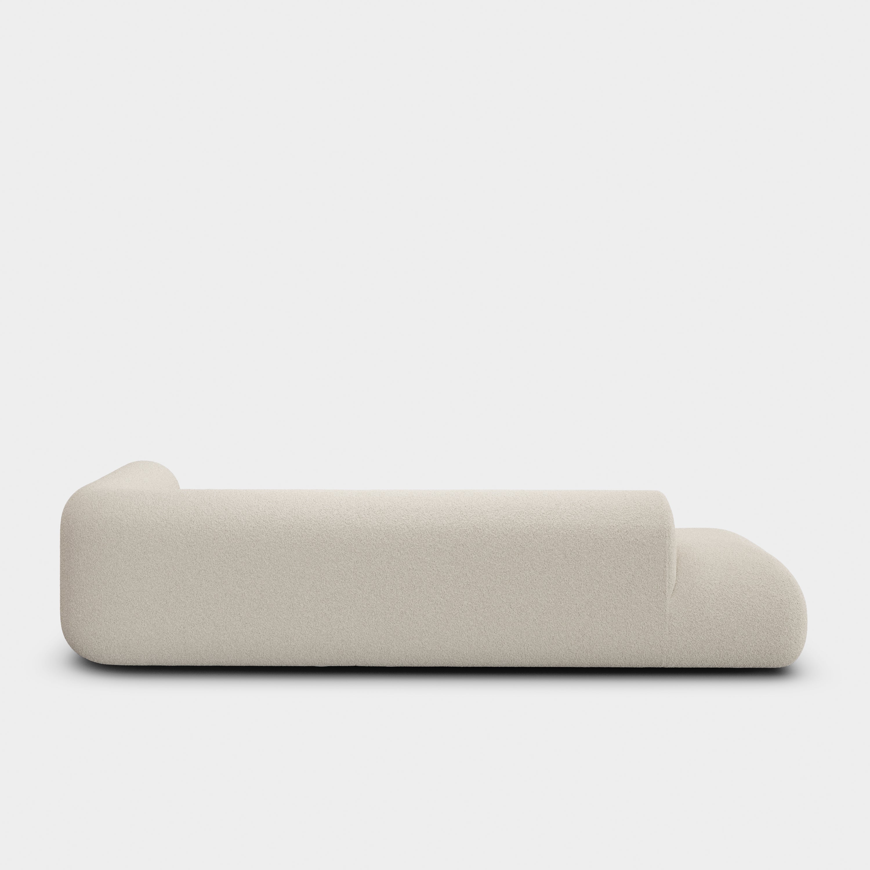 Plump 3-Seater Left Open Modular Sofa