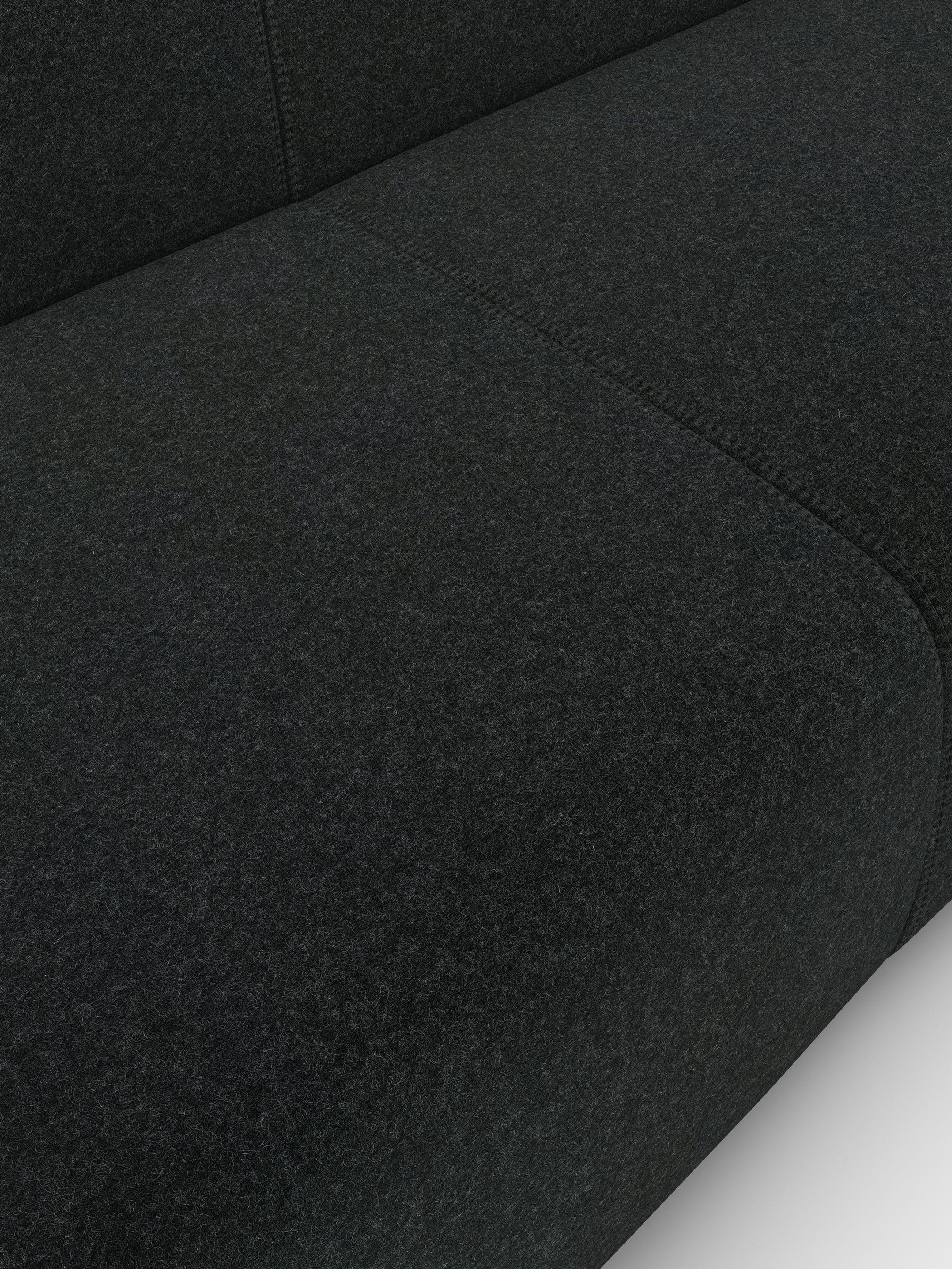 Plump 3-Seater Left Open Modular Sofa