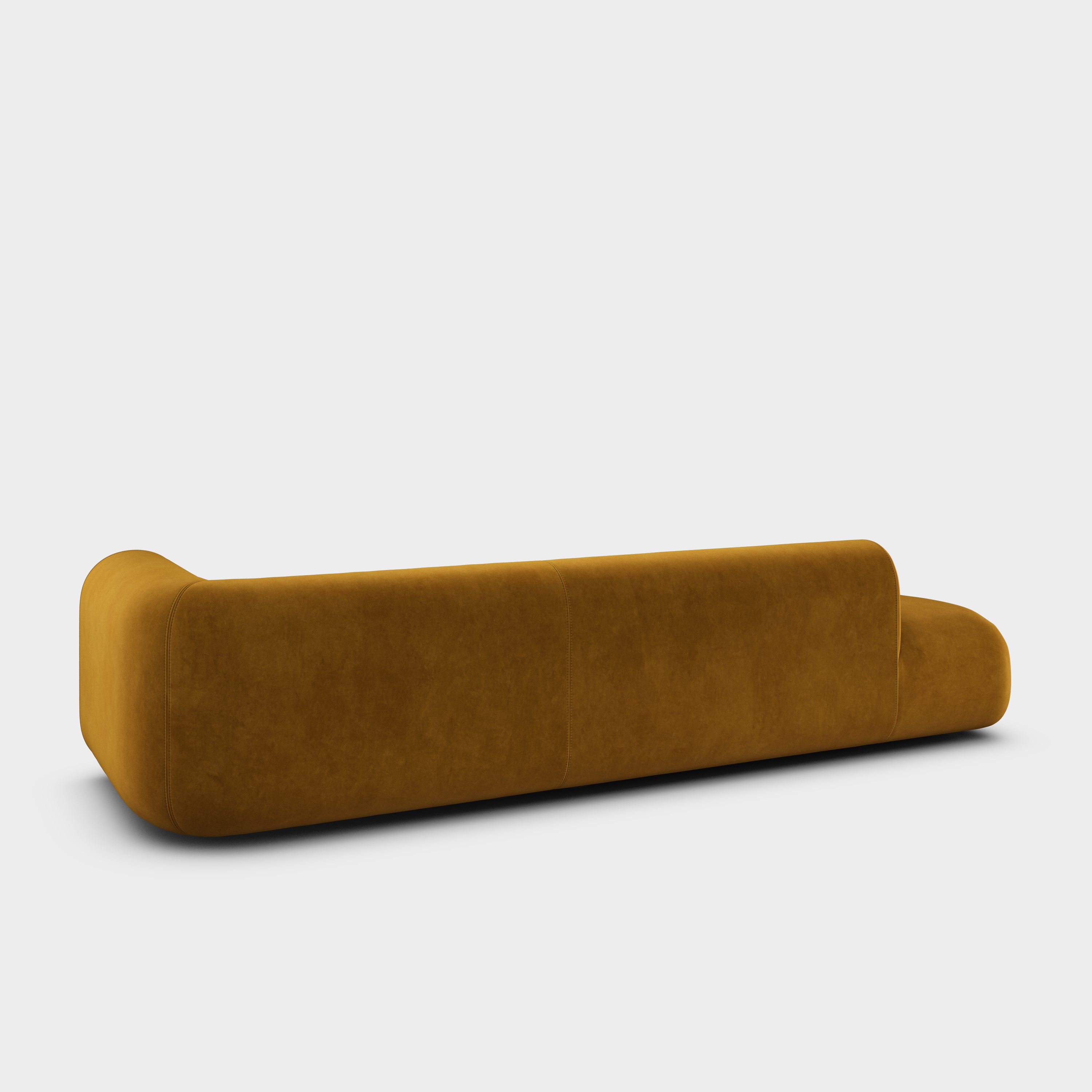 Plump 3-Seater Left Open Modular Sofa