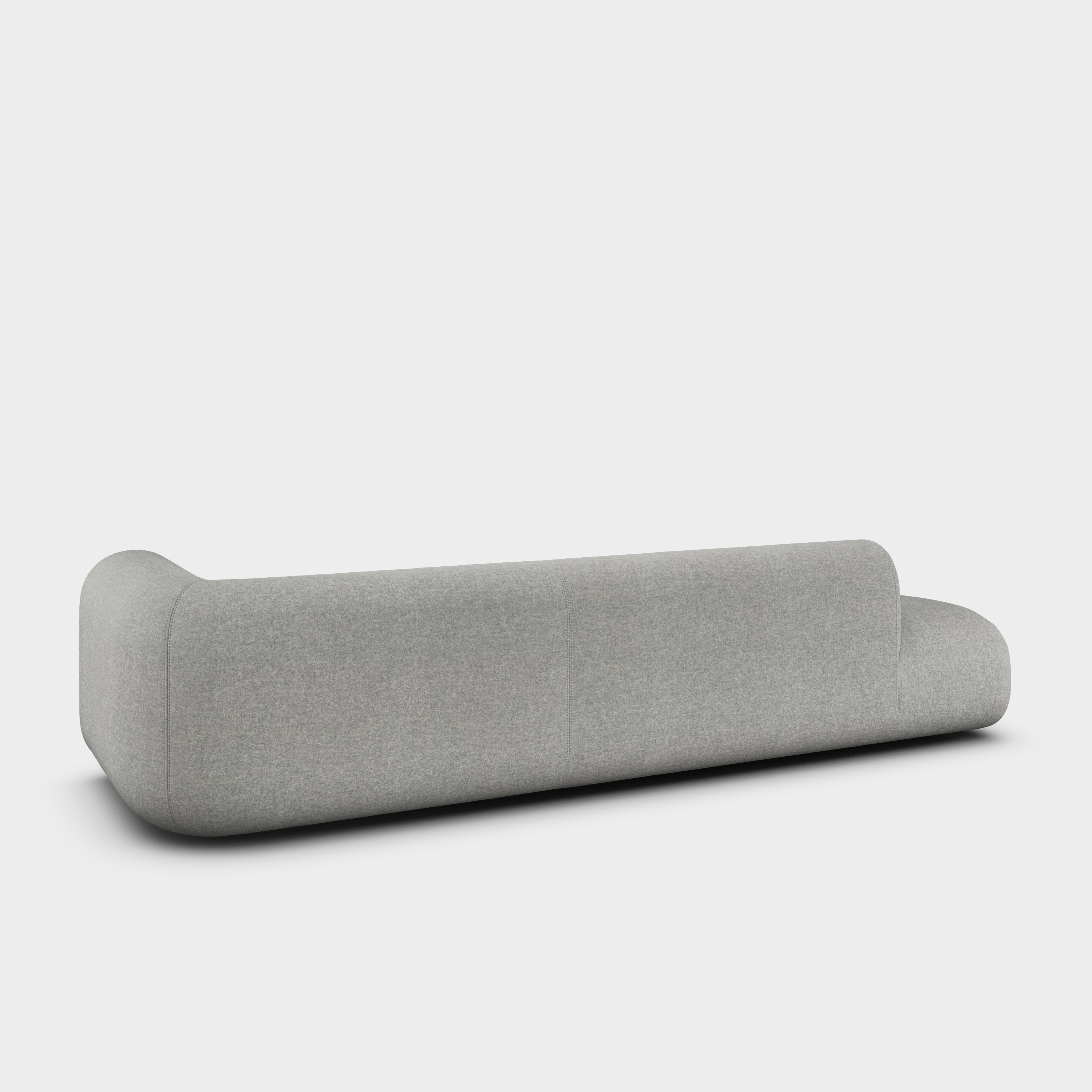 Plump 3-Seater Left Open Modular Sofa