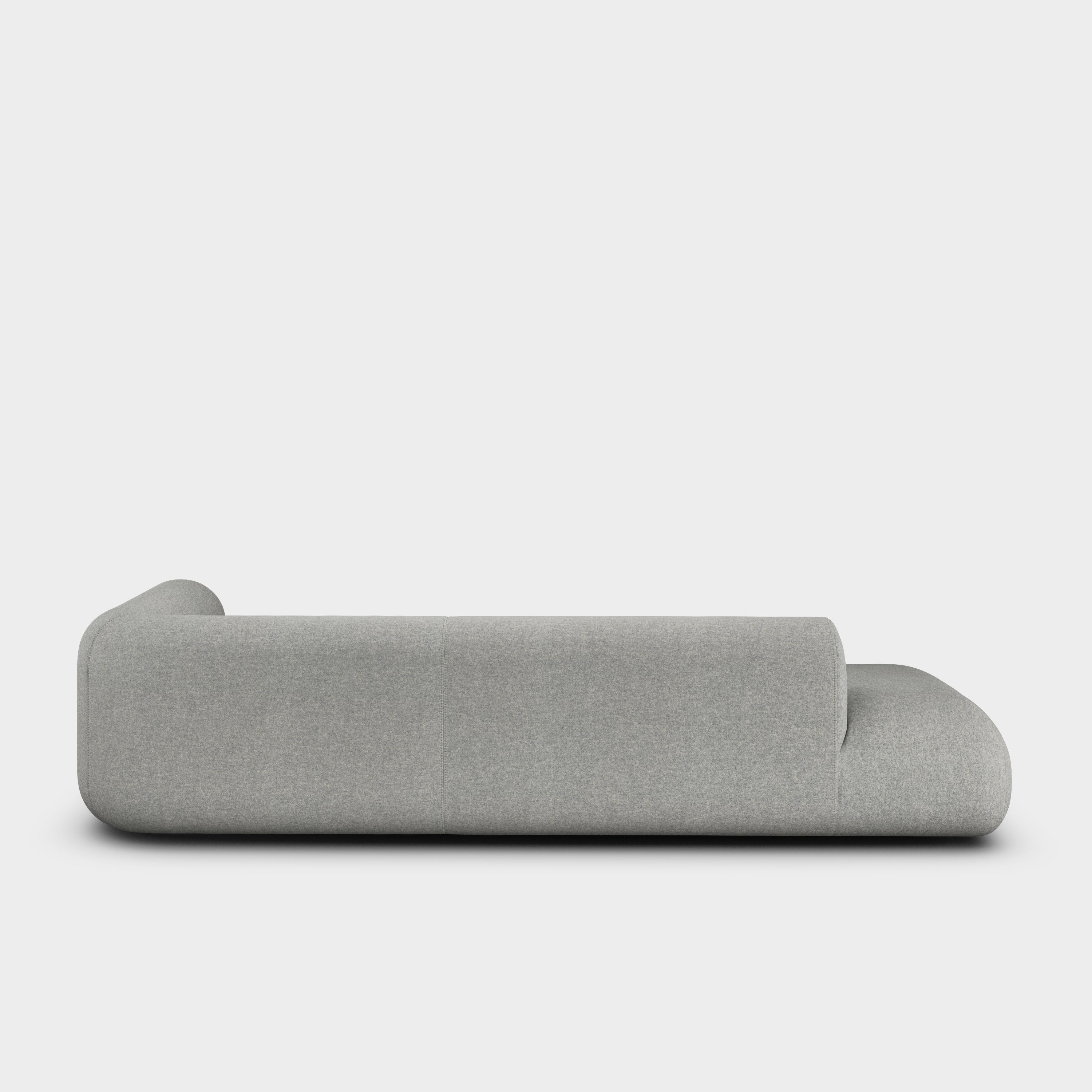 Plump 3-Seater Left Open Modular Sofa