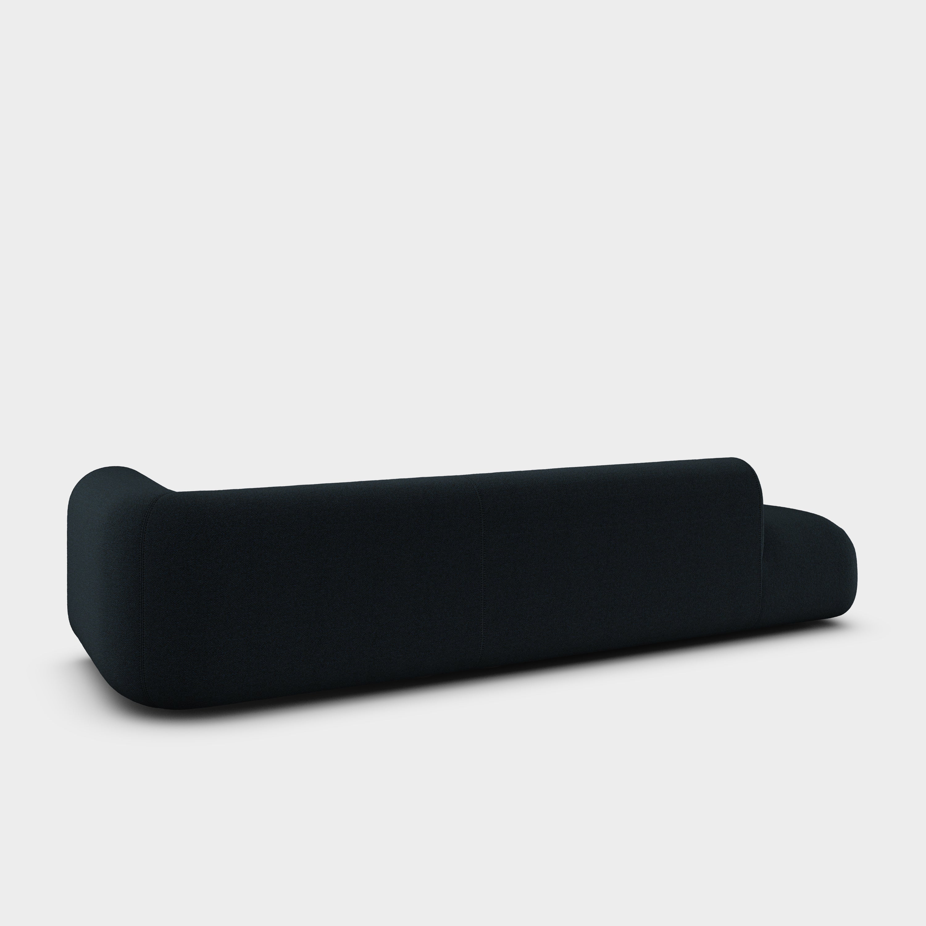 Plump 3-Seater Left Open Modular Sofa