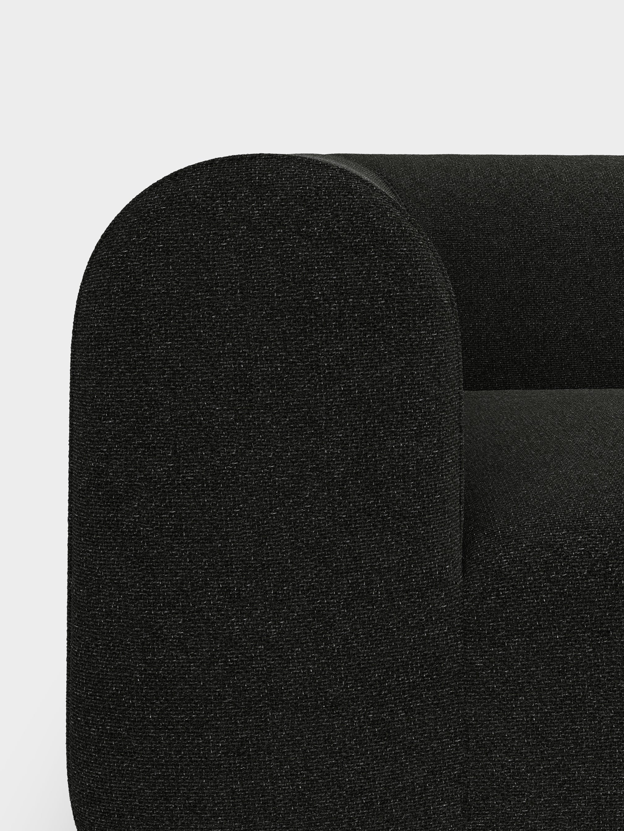 Plump 3-Seater Left Open Modular Sofa