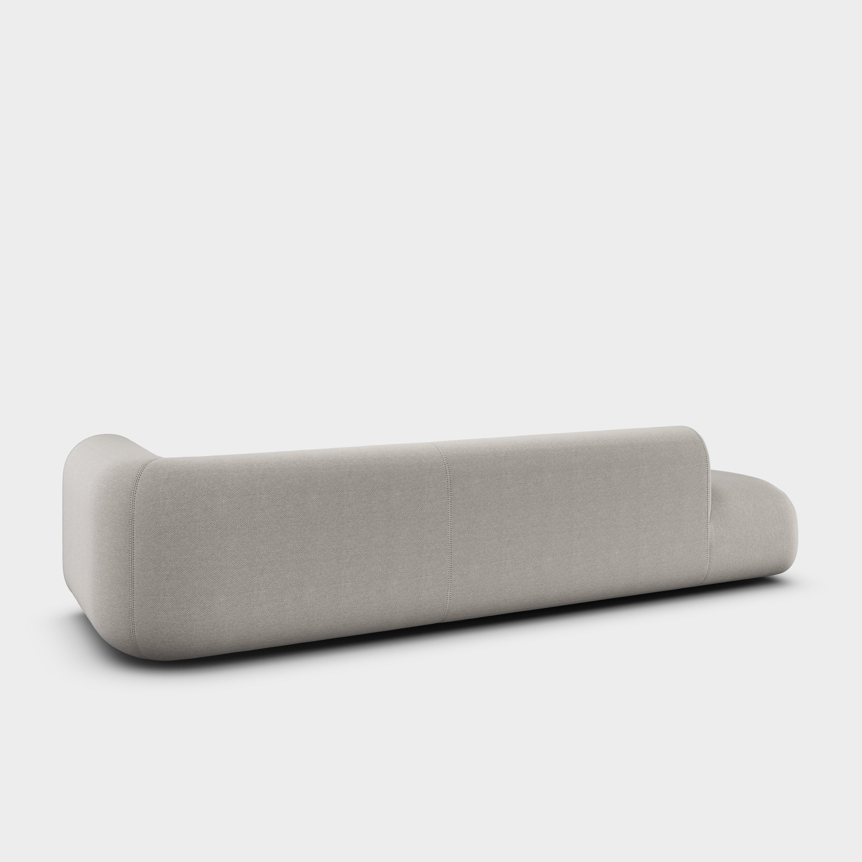 Plump 3-Seater Left Open Modular Sofa