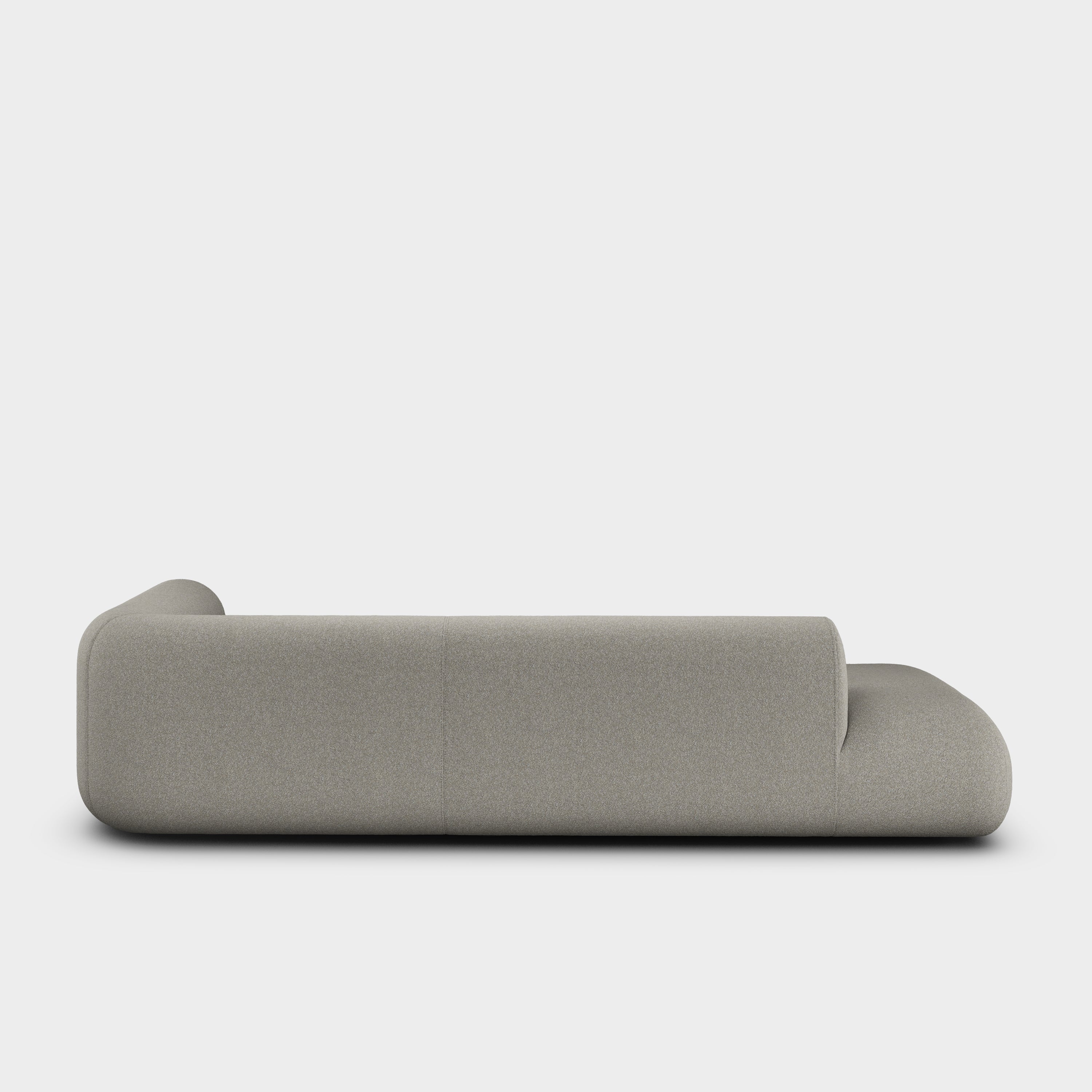 Plump 3-Seater Left Open Modular Sofa
