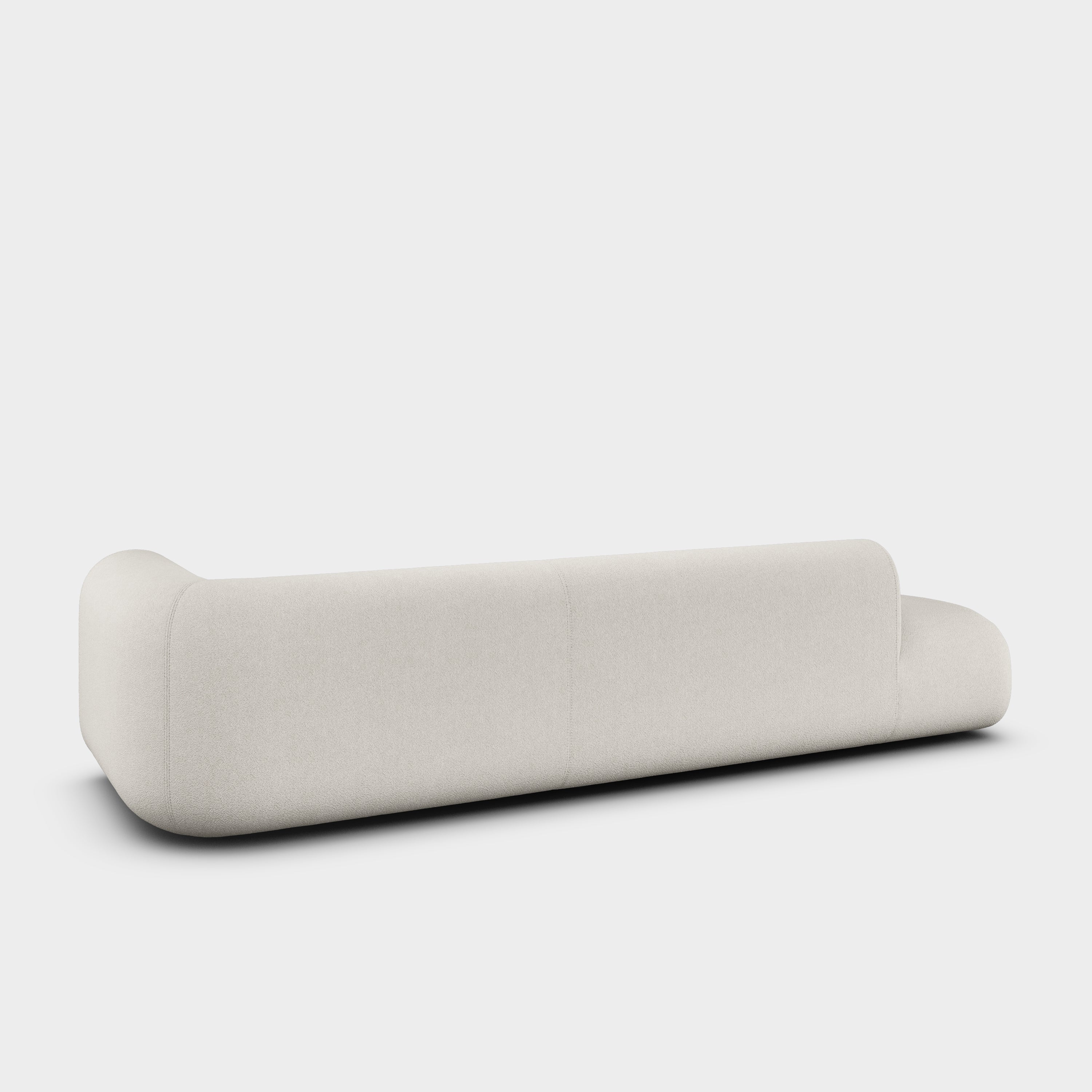 Plump 3-Seater Left Open Modular Sofa