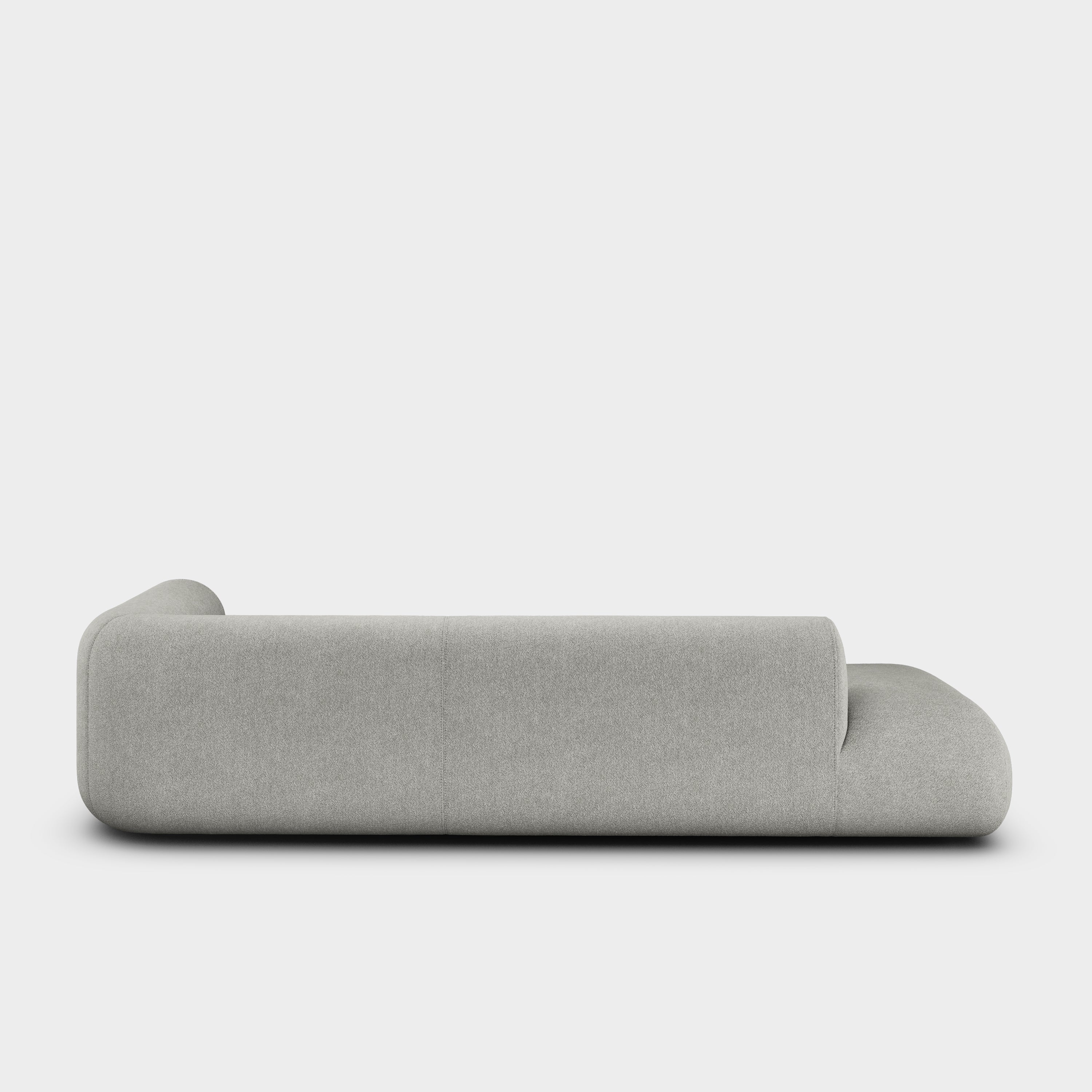Plump 3-Seater Left Open Modular Sofa