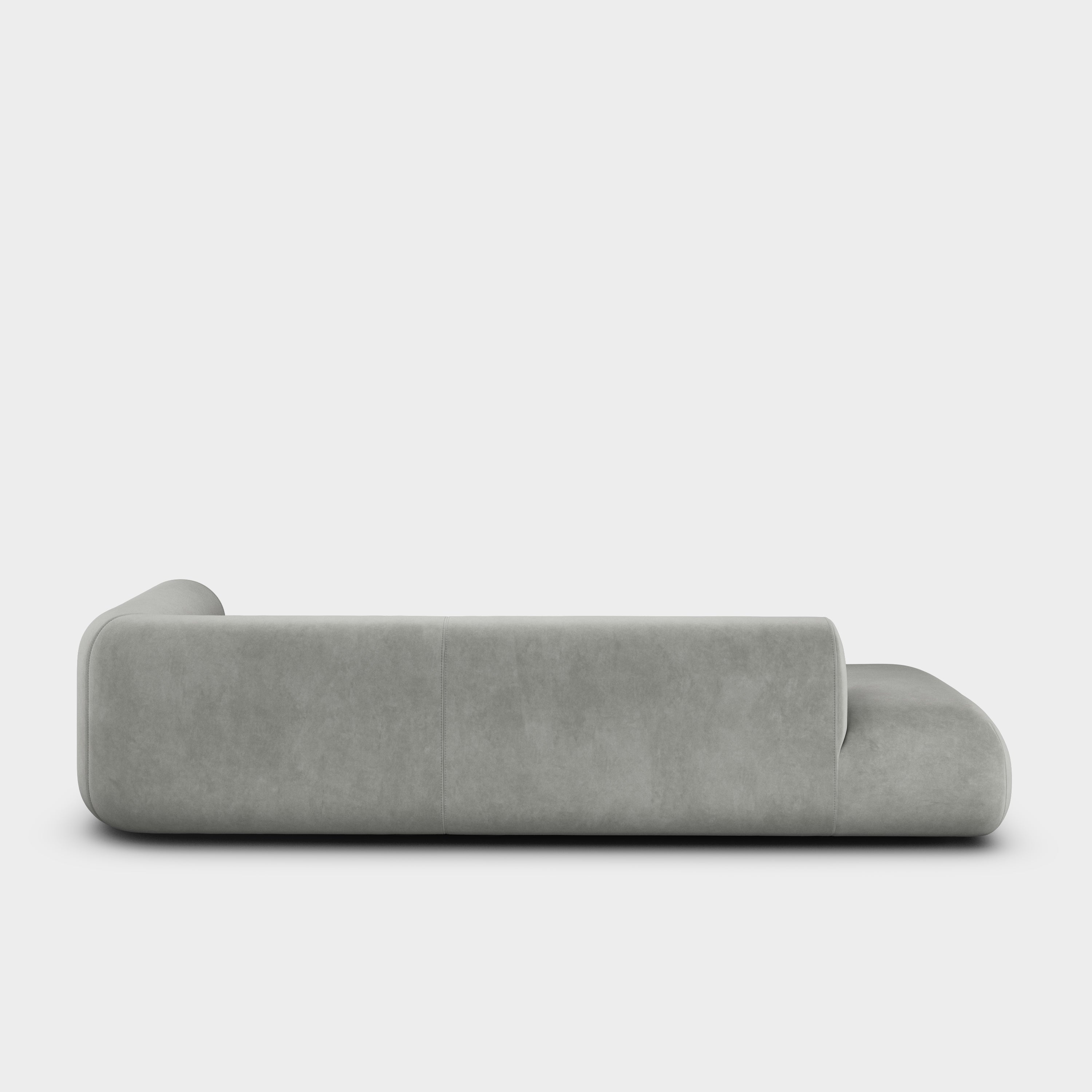 Plump 3-Seater Left Open Modular Sofa