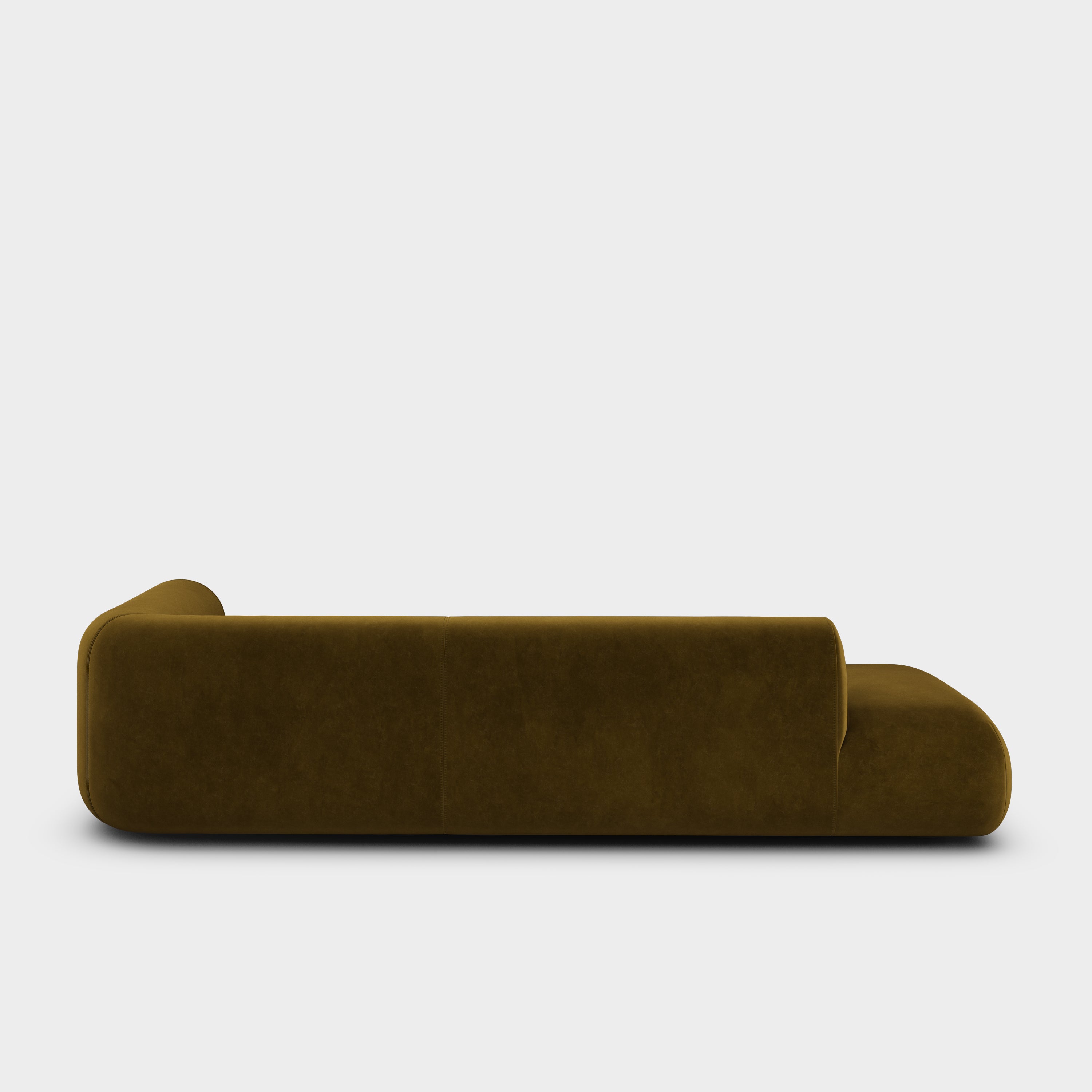 Plump 3-Seater Left Open Modular Sofa