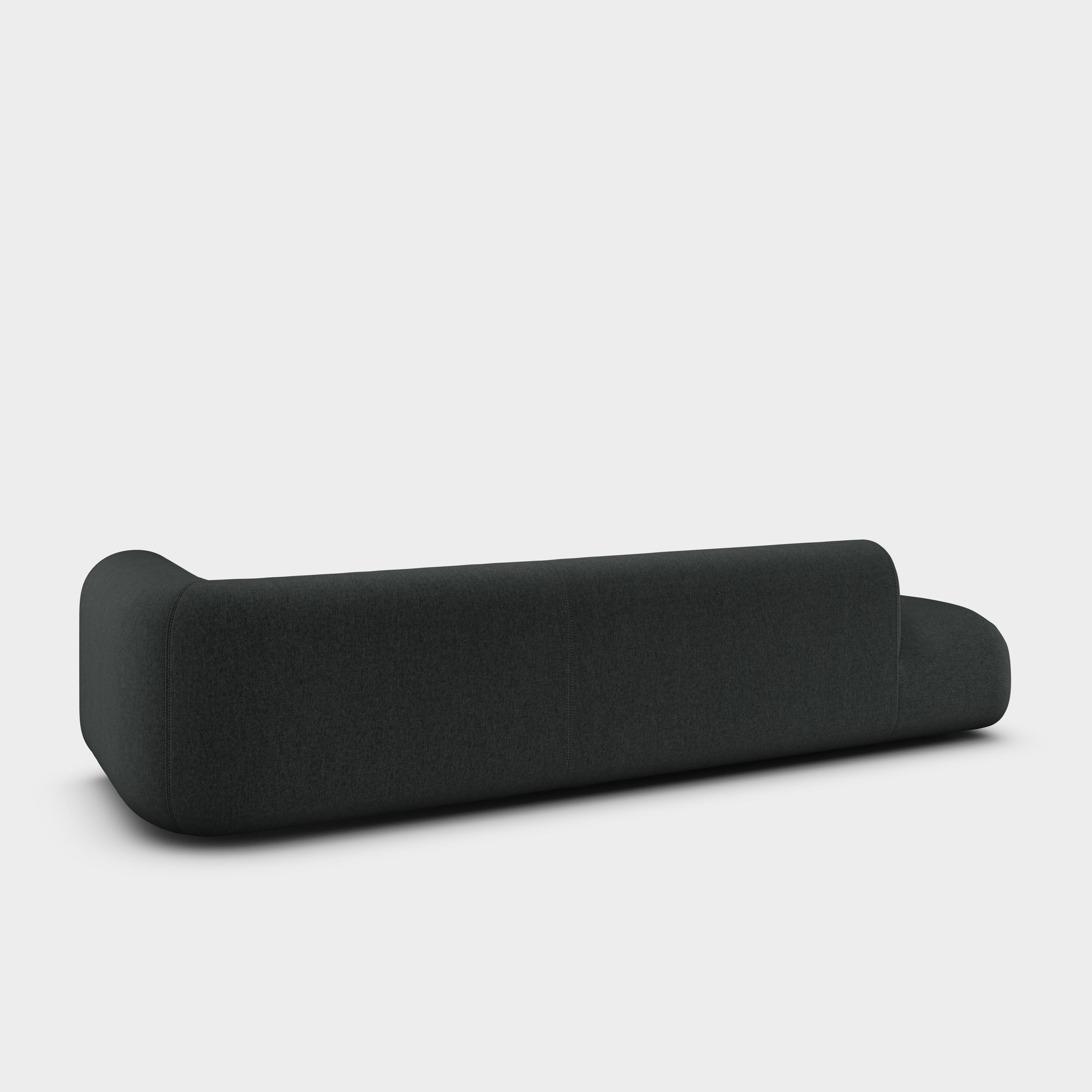 Plump 3-Seater Left Open Modular Sofa