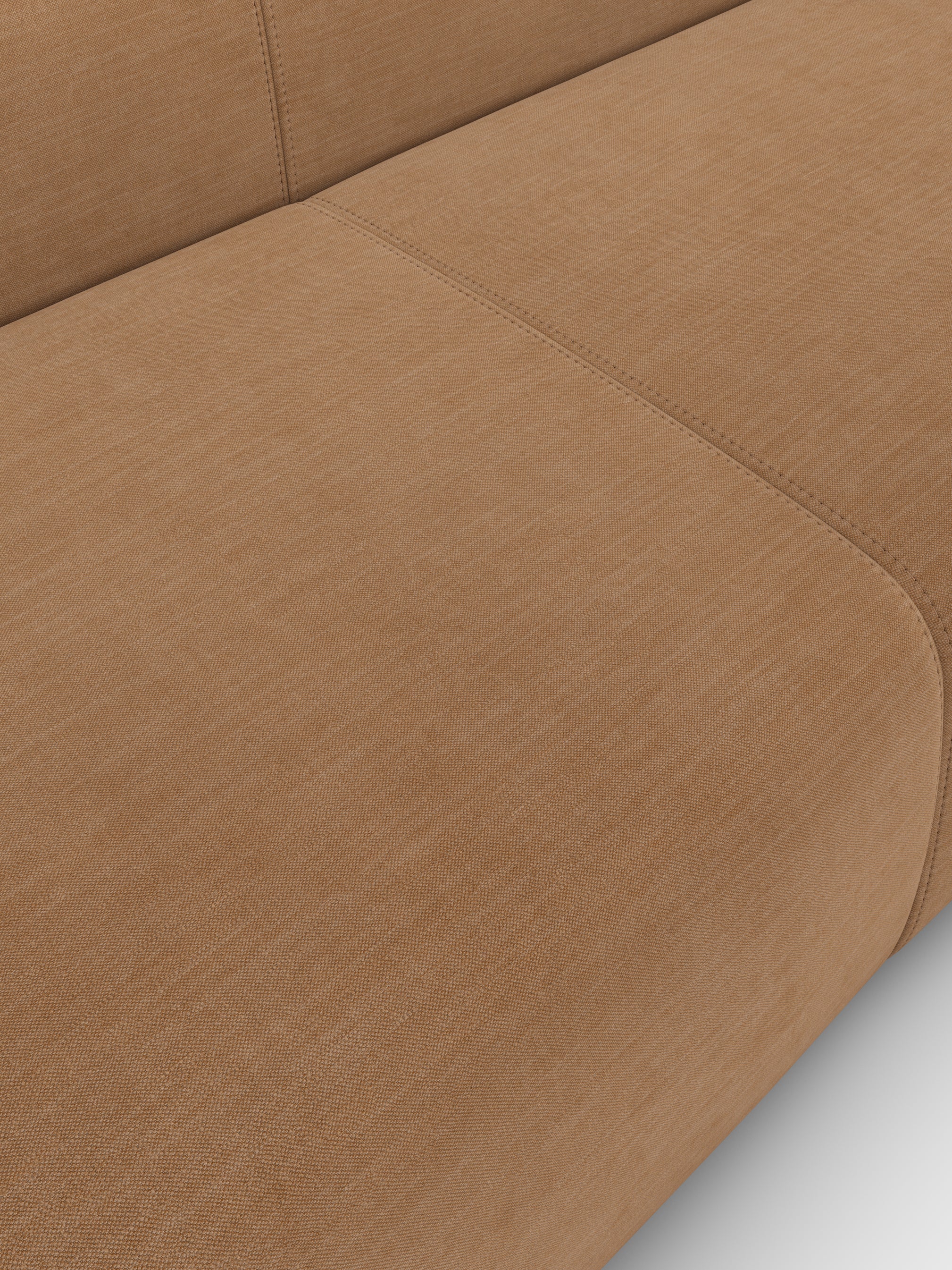 Plump 3-Seater Left Open Modular Sofa