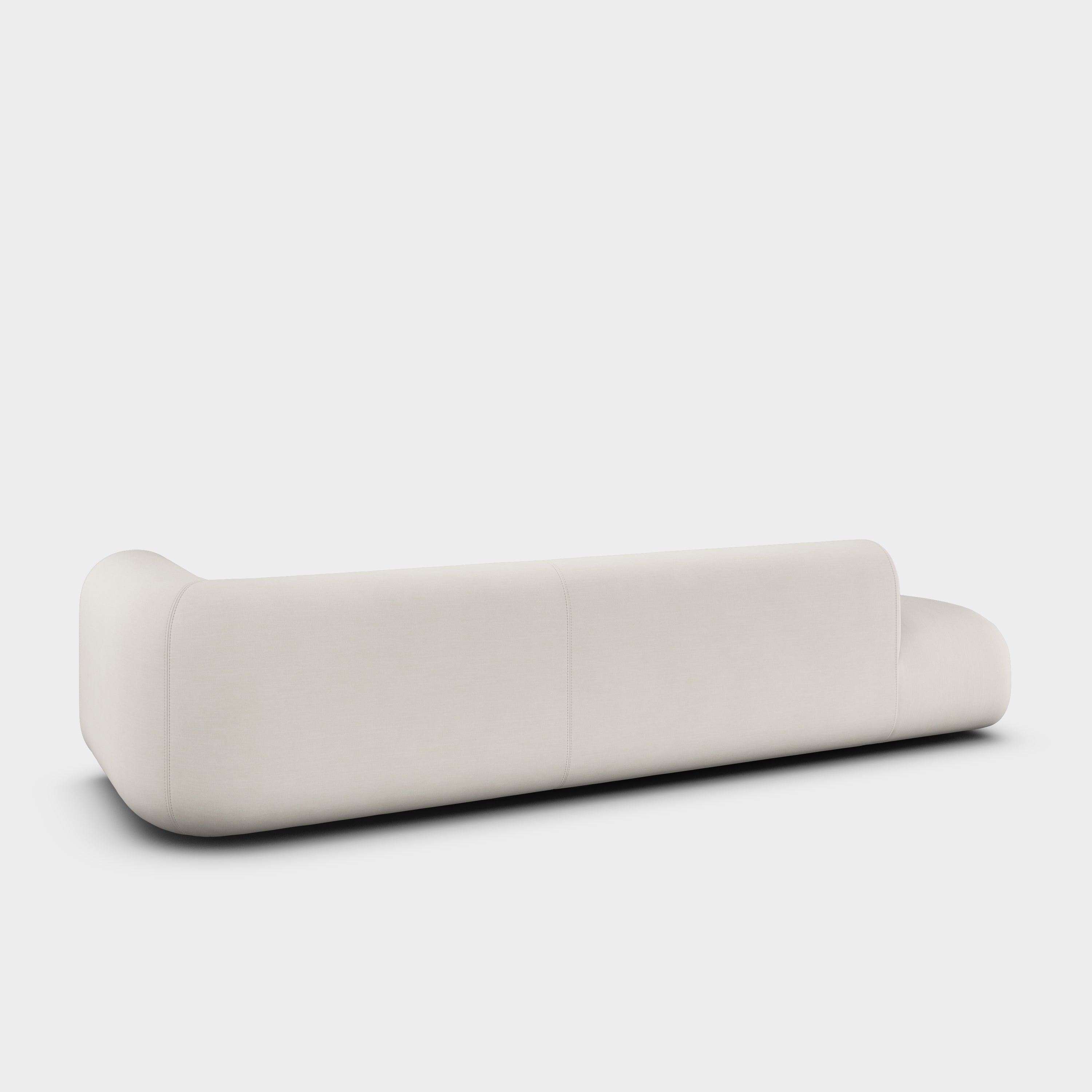 Plump 3-Seater Left Open Modular Sofa