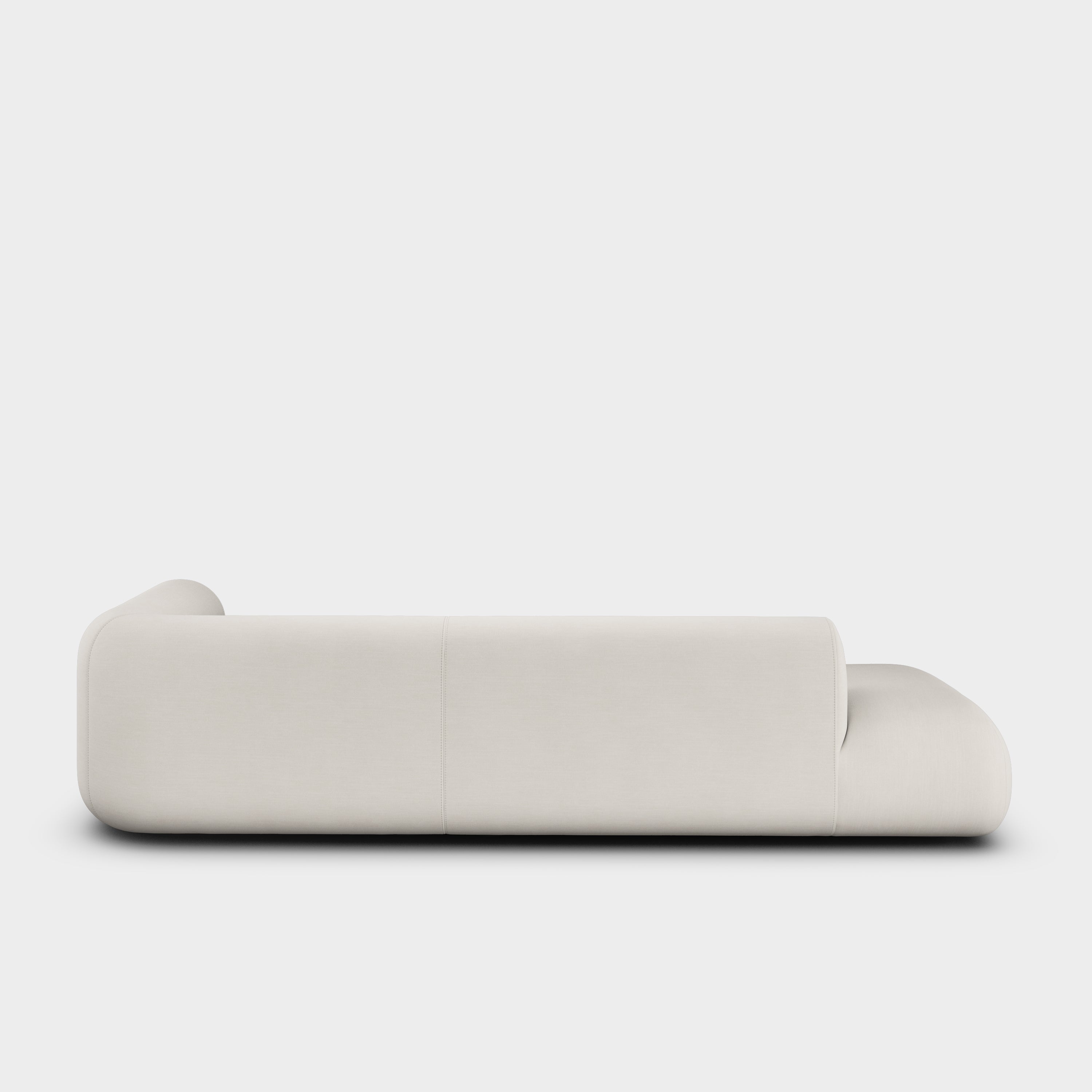 Plump 3-Seater Left Open Modular Sofa