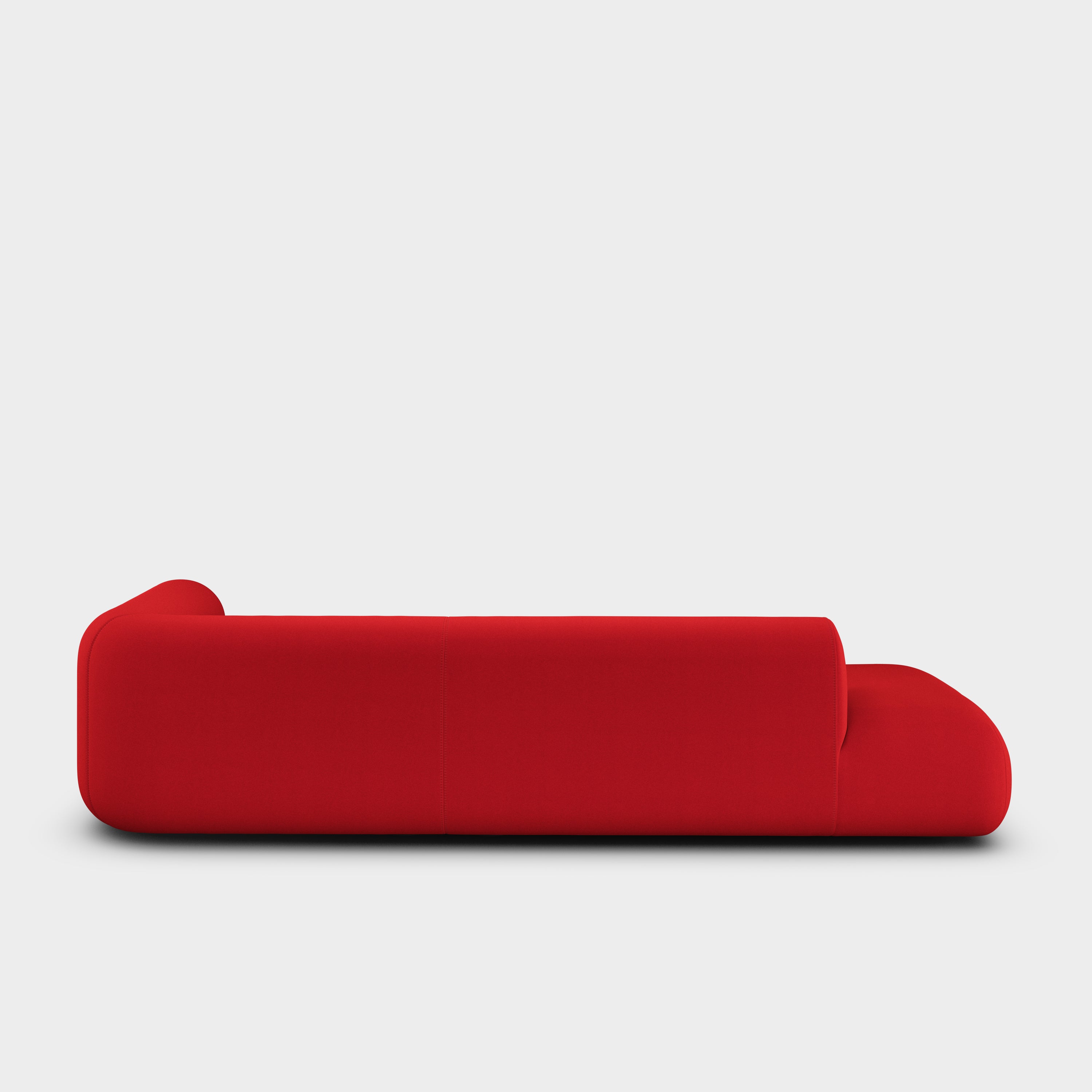 Plump 3-Seater Left Open Modular Sofa