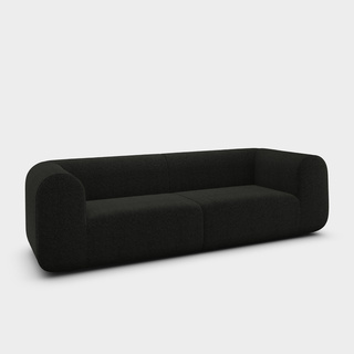 Grey Kvadrat Autumn / 3-Seater Modular Sofa / Kvadrat Autumn - Grey (0191)