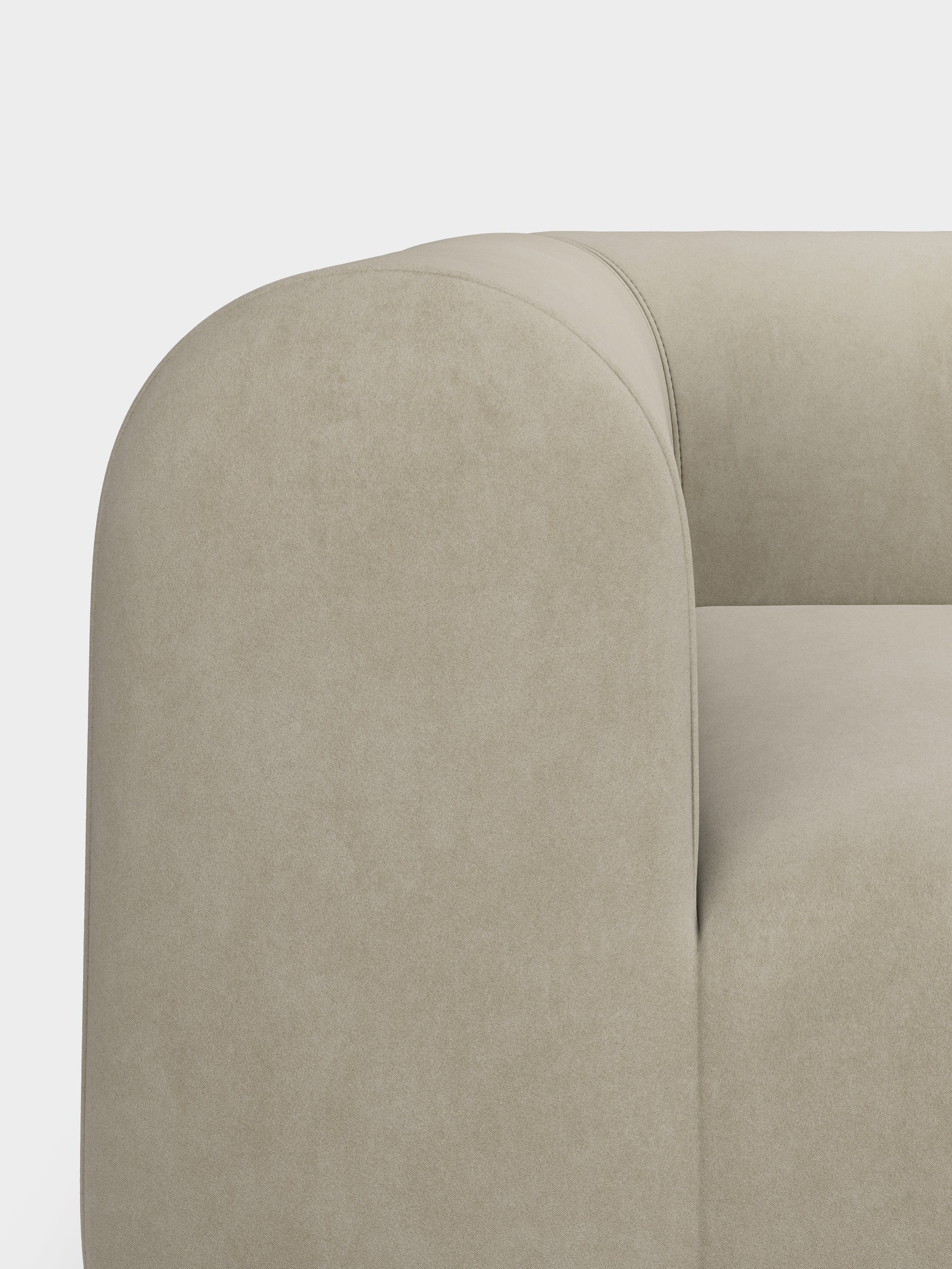 Plump 3-Seater Modular Sofa