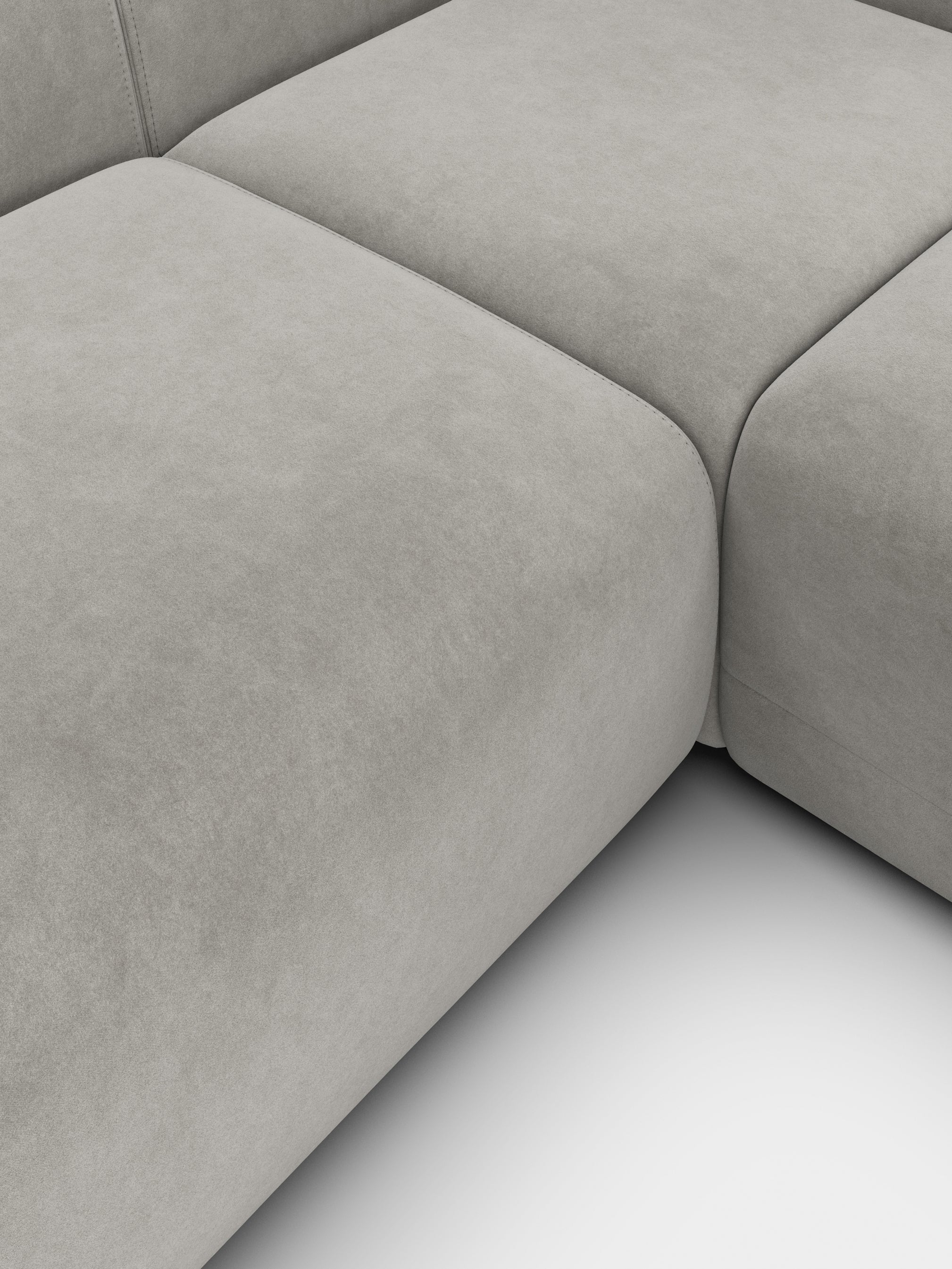 Plump 3-Seater Right Chaise Longue Modular Sofa