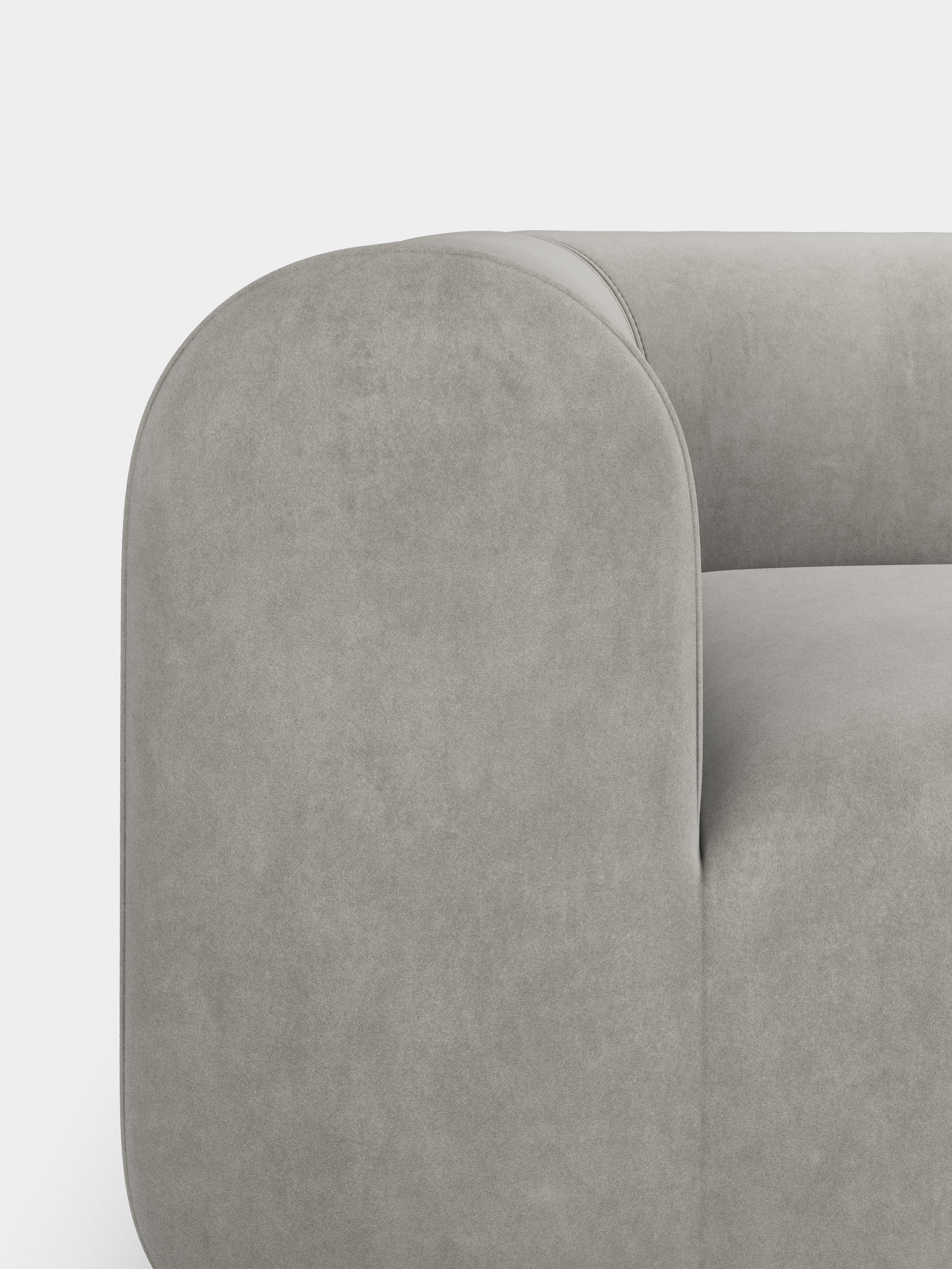 Plump 3-Seater Right Chaise Longue Modular Sofa