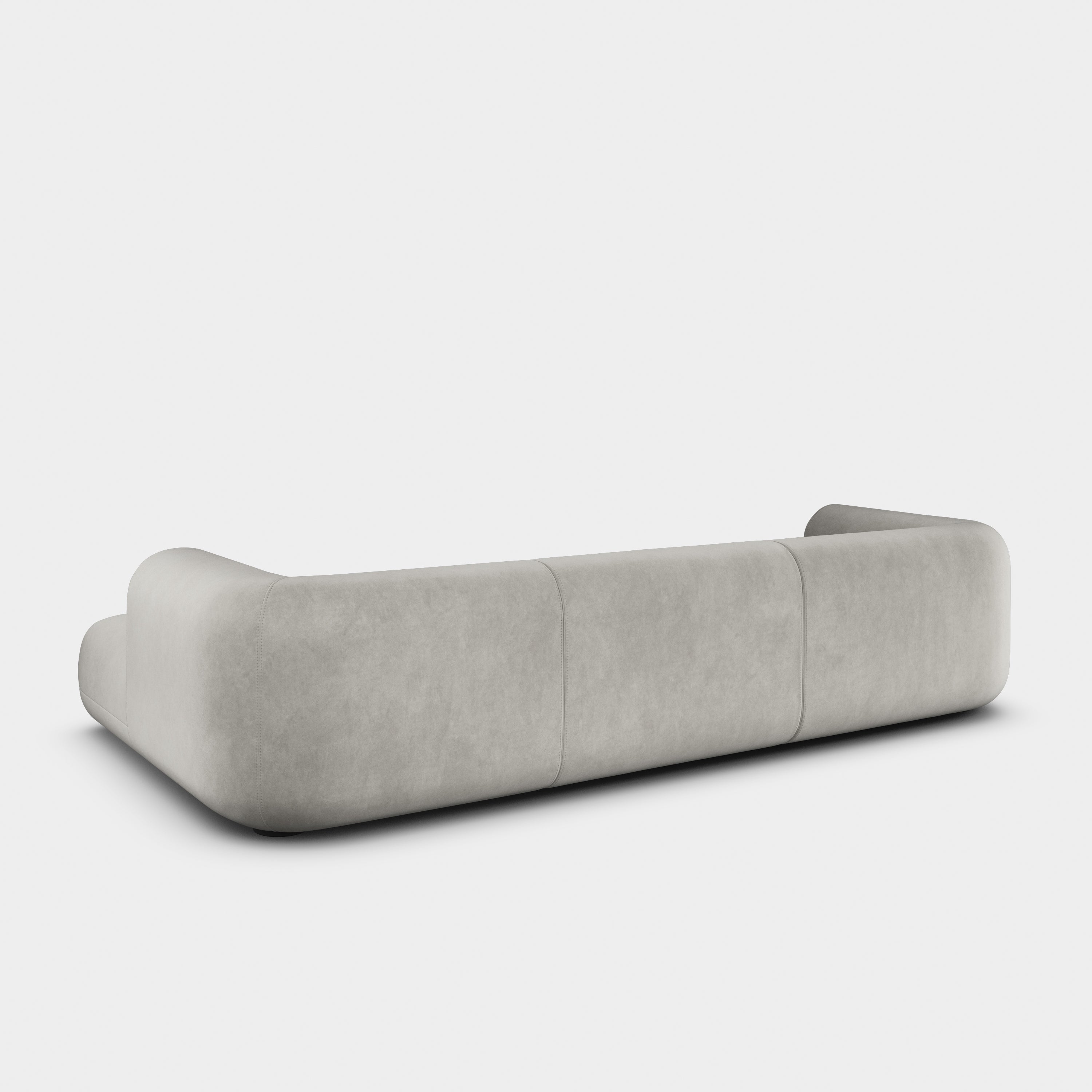 Plump 3-Seater Right Chaise Longue Modular Sofa