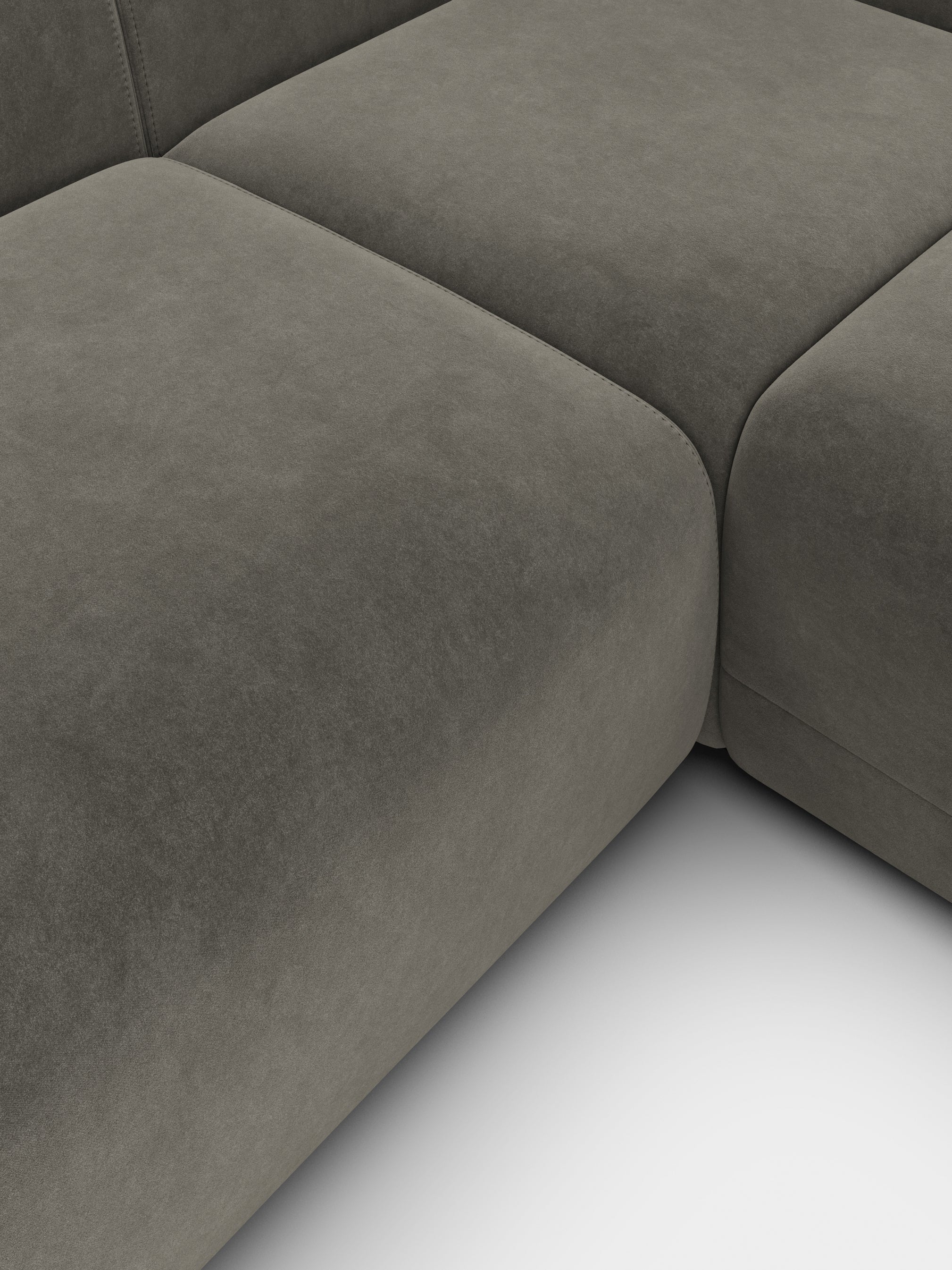 Plump 3-Seater Right Chaise Longue Modular Sofa