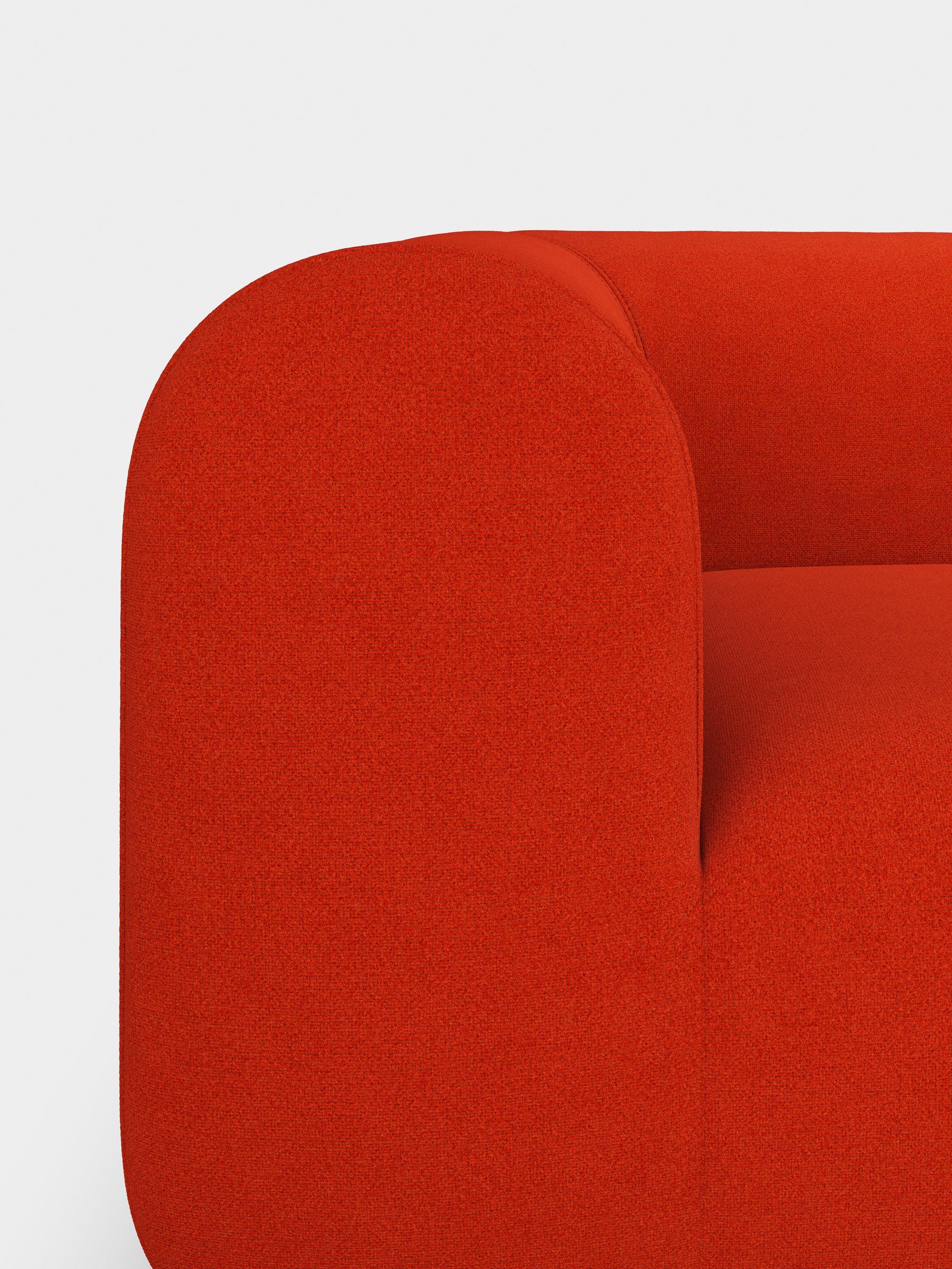 Plump 3-Seater Right Chaise Longue Modular Sofa