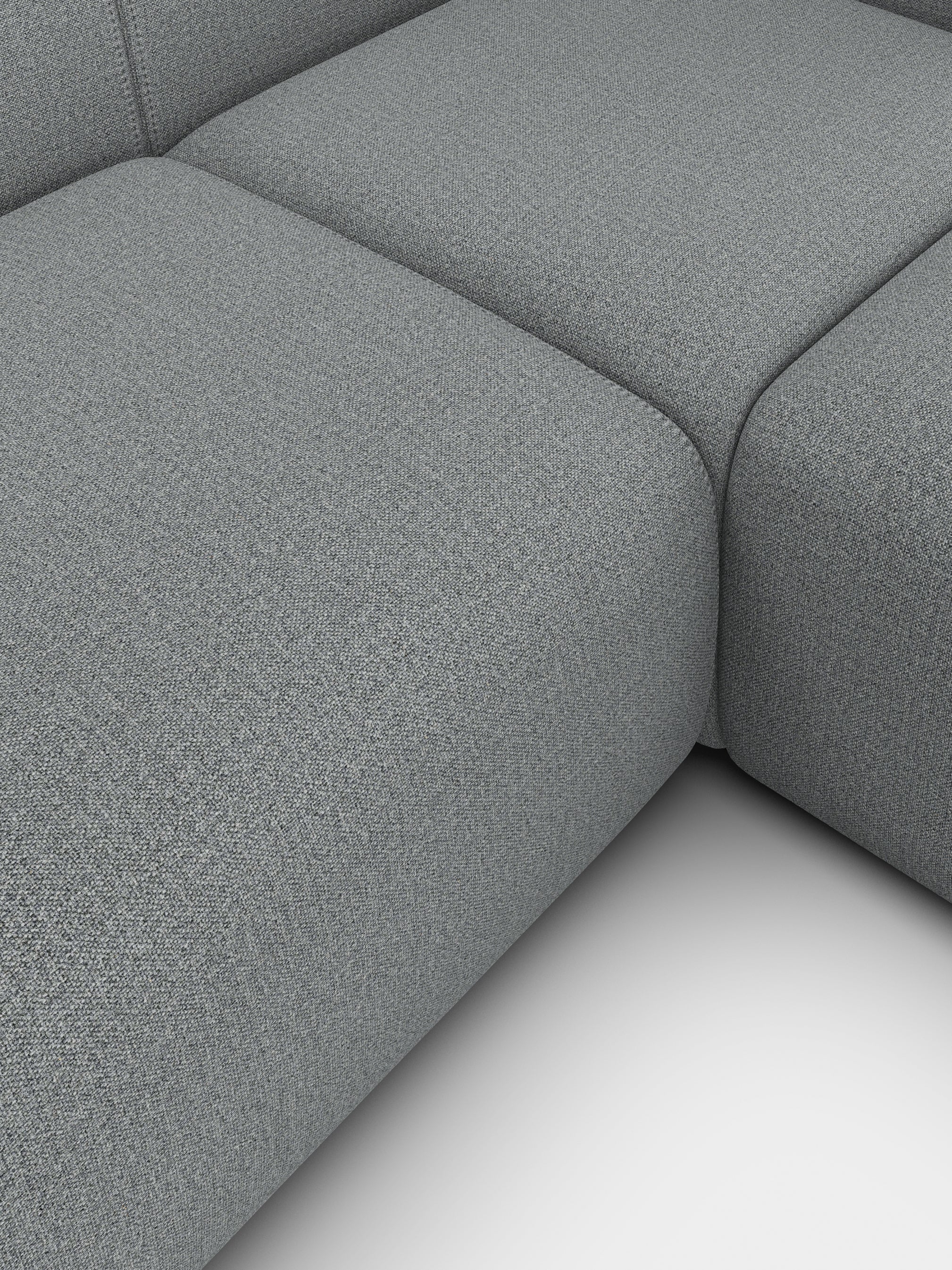 Plump 3-Seater Right Chaise Longue Modular Sofa