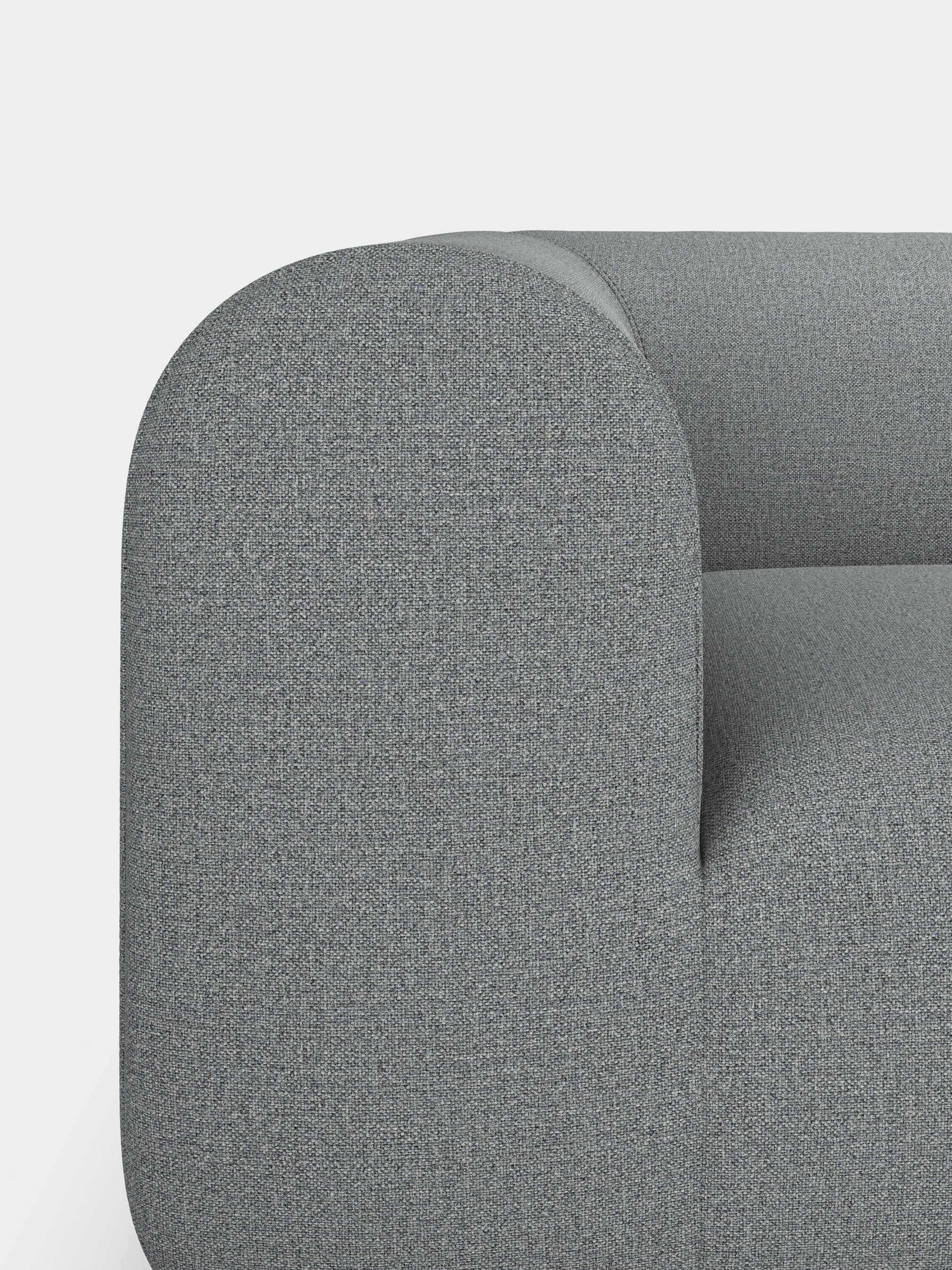Plump 3-Seater Right Chaise Longue Modular Sofa