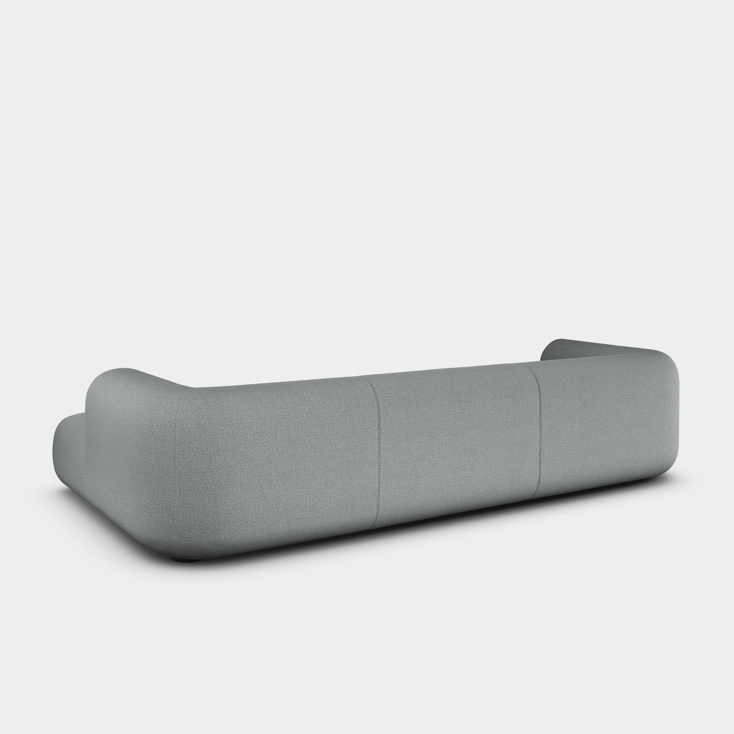 Plump 3-Seater Right Chaise Longue Modular Sofa