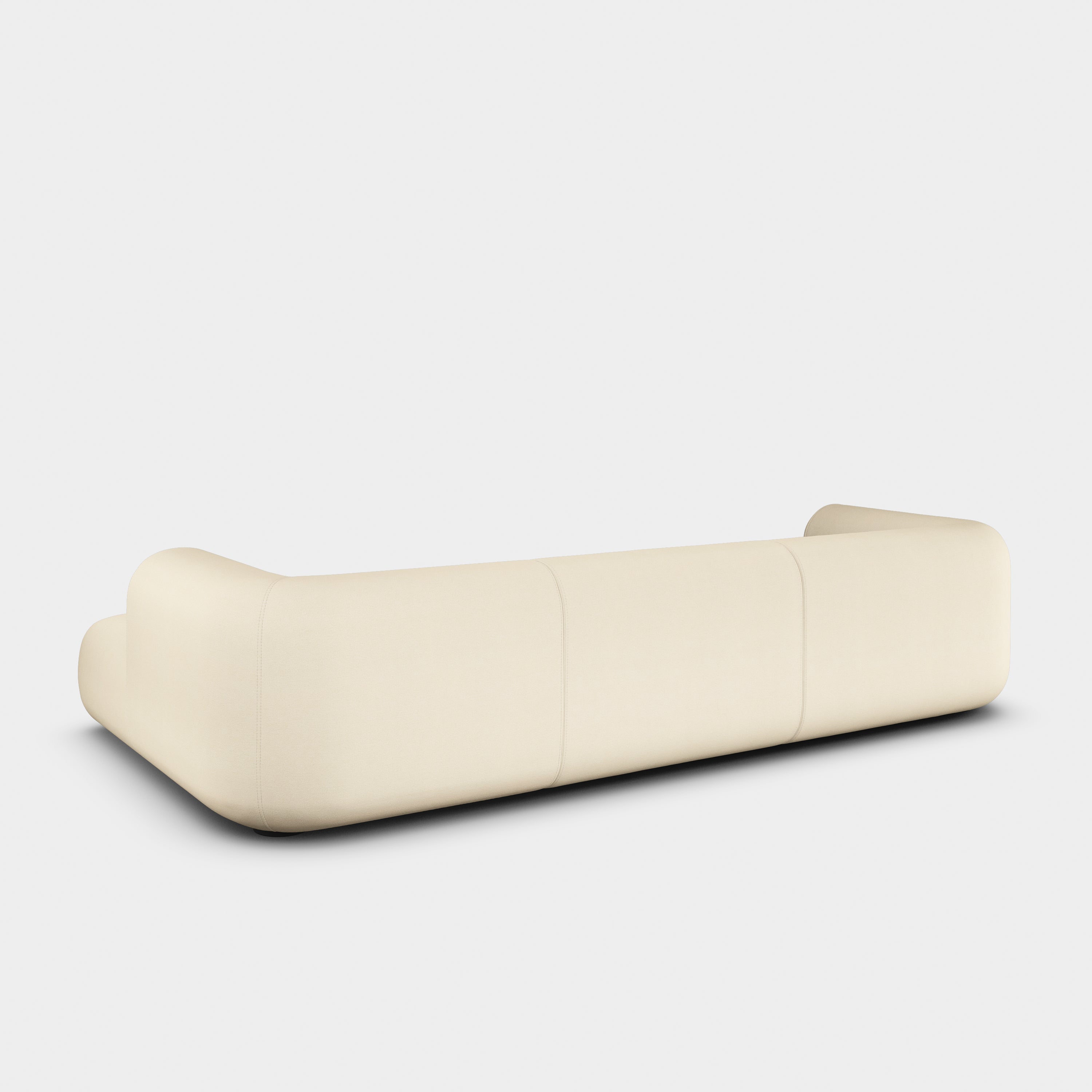 Plump 3-Seater Right Chaise Longue Modular Sofa