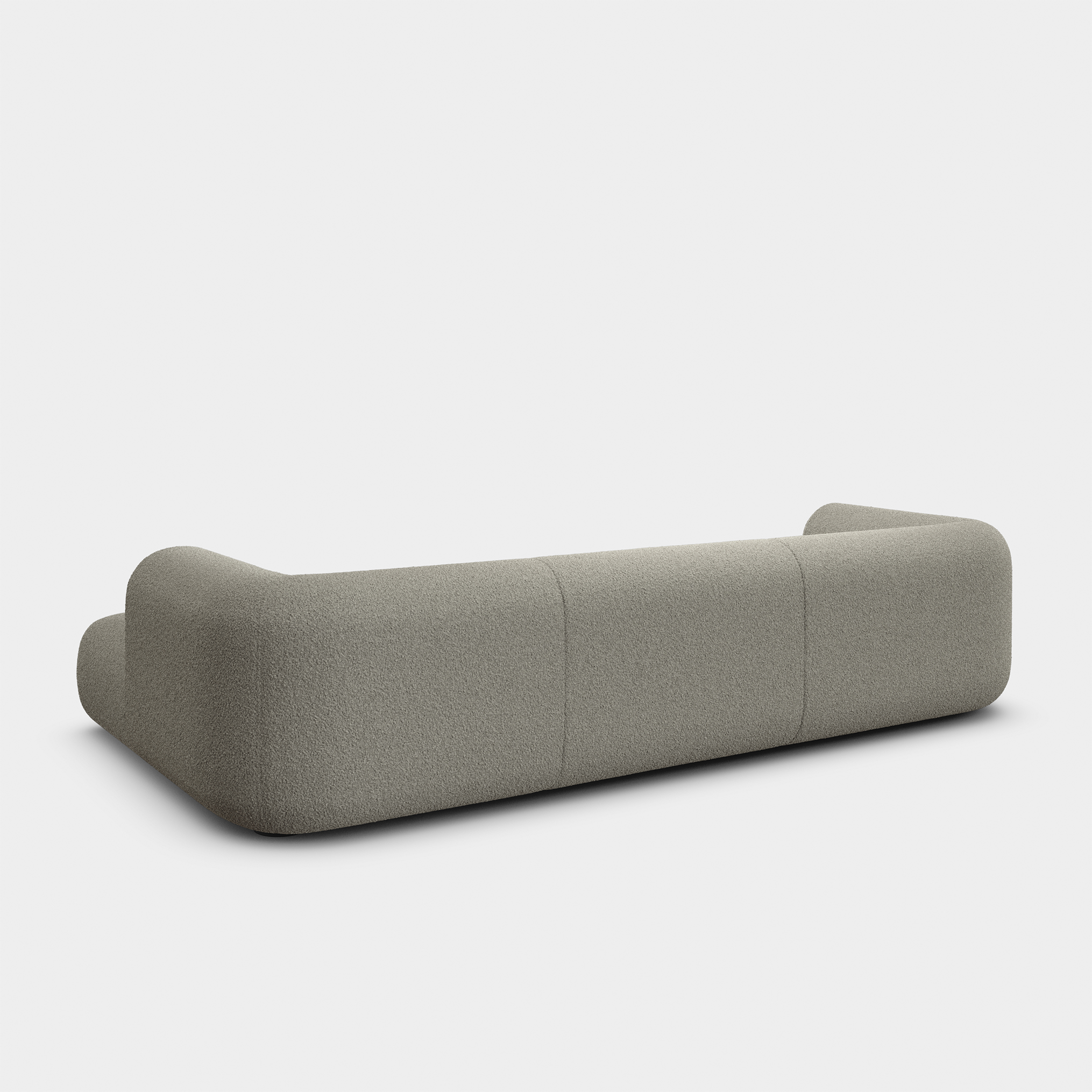 Plump 3-Seater Right Chaise Longue Modular Sofa