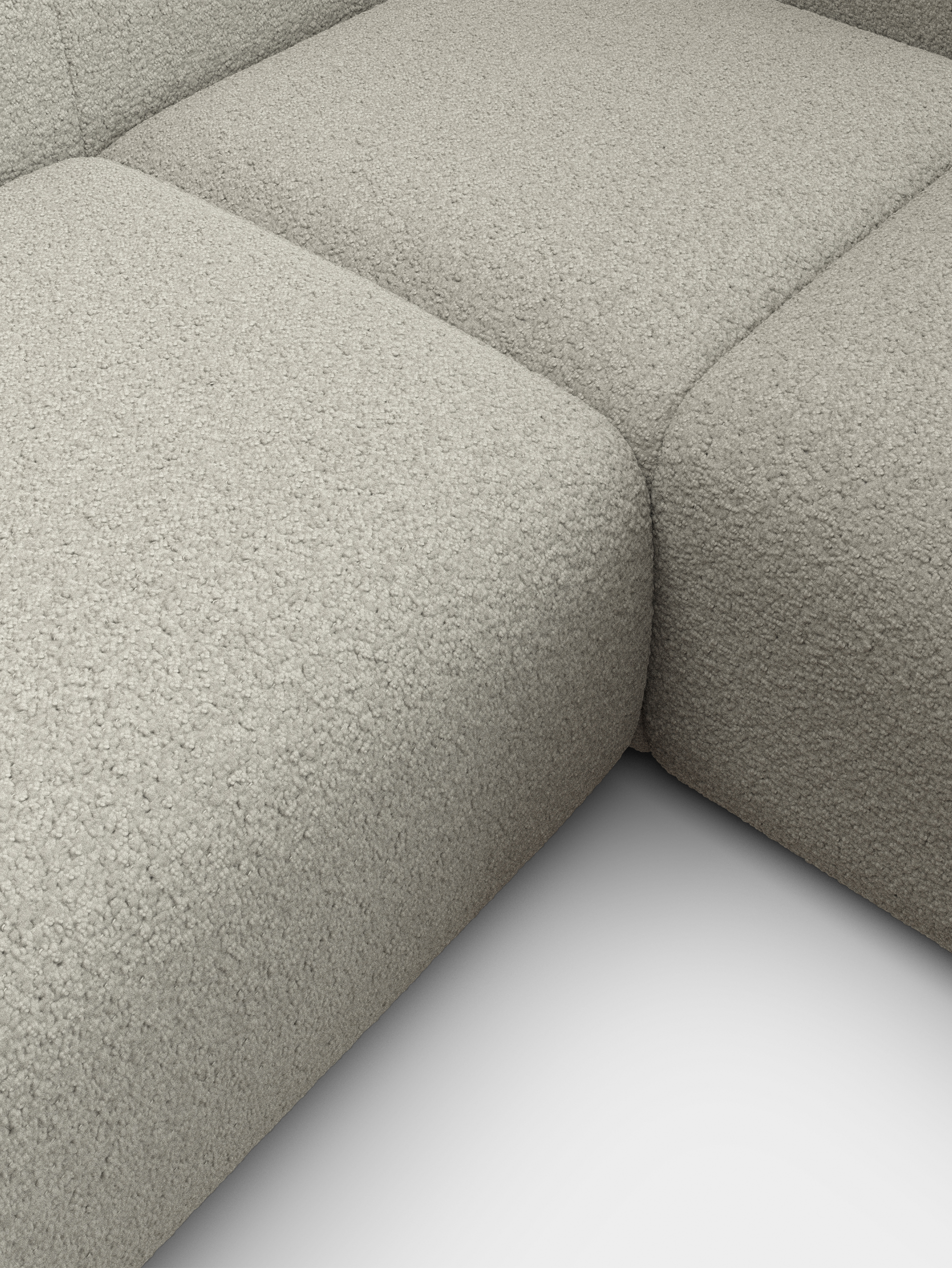 Plump 3-Seater Right Chaise Longue Modular Sofa