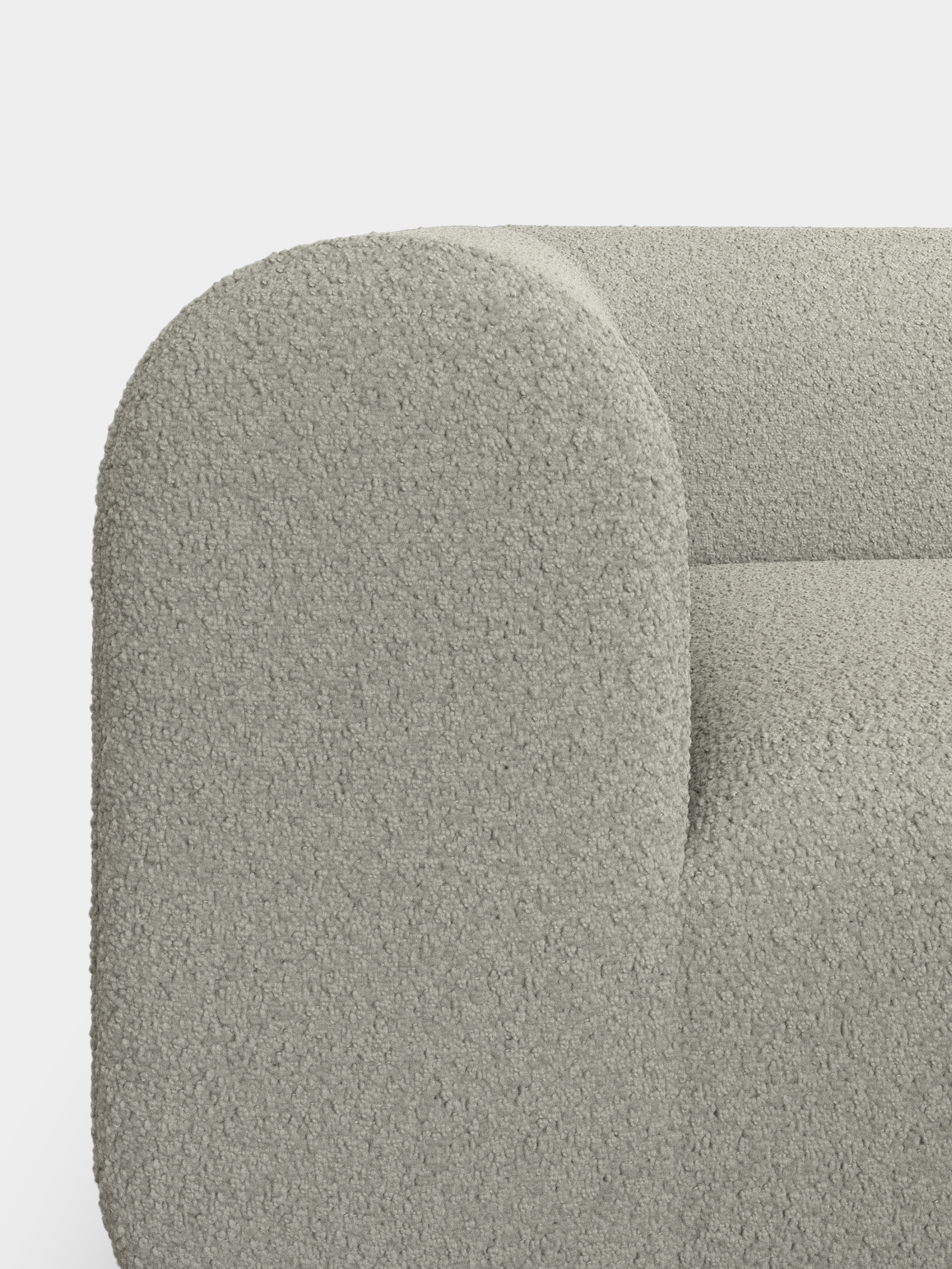 Plump 3-Seater Right Chaise Longue Modular Sofa