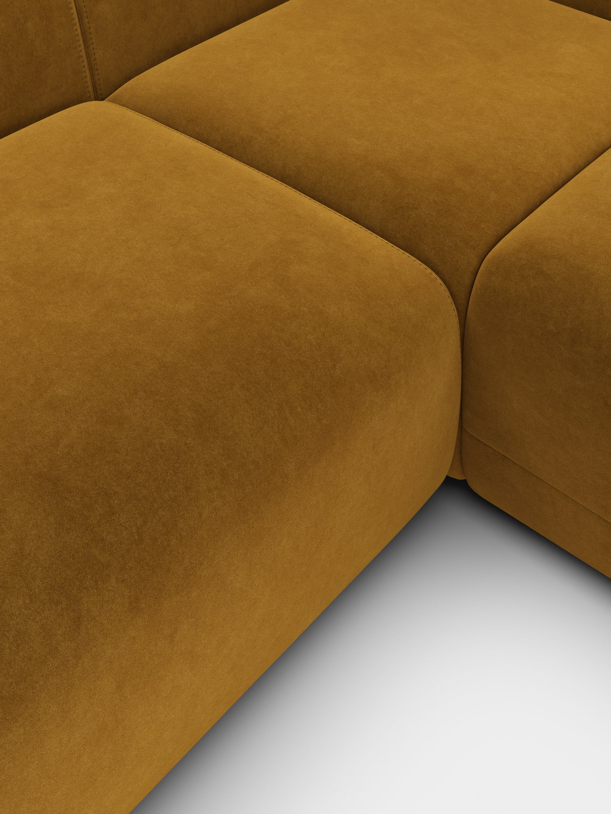 Plump 3-Seater Right Chaise Longue Modular Sofa