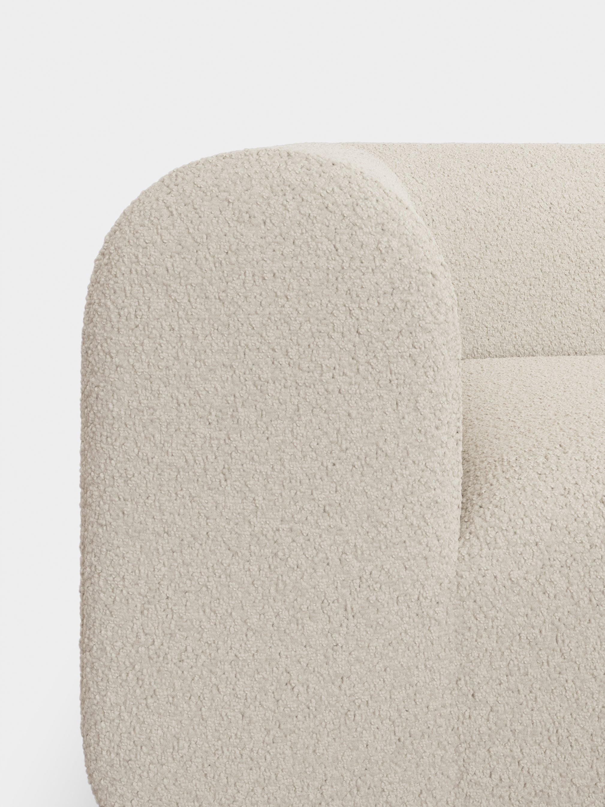 Plump 3-Seater Right Chaise Longue Modular Sofa