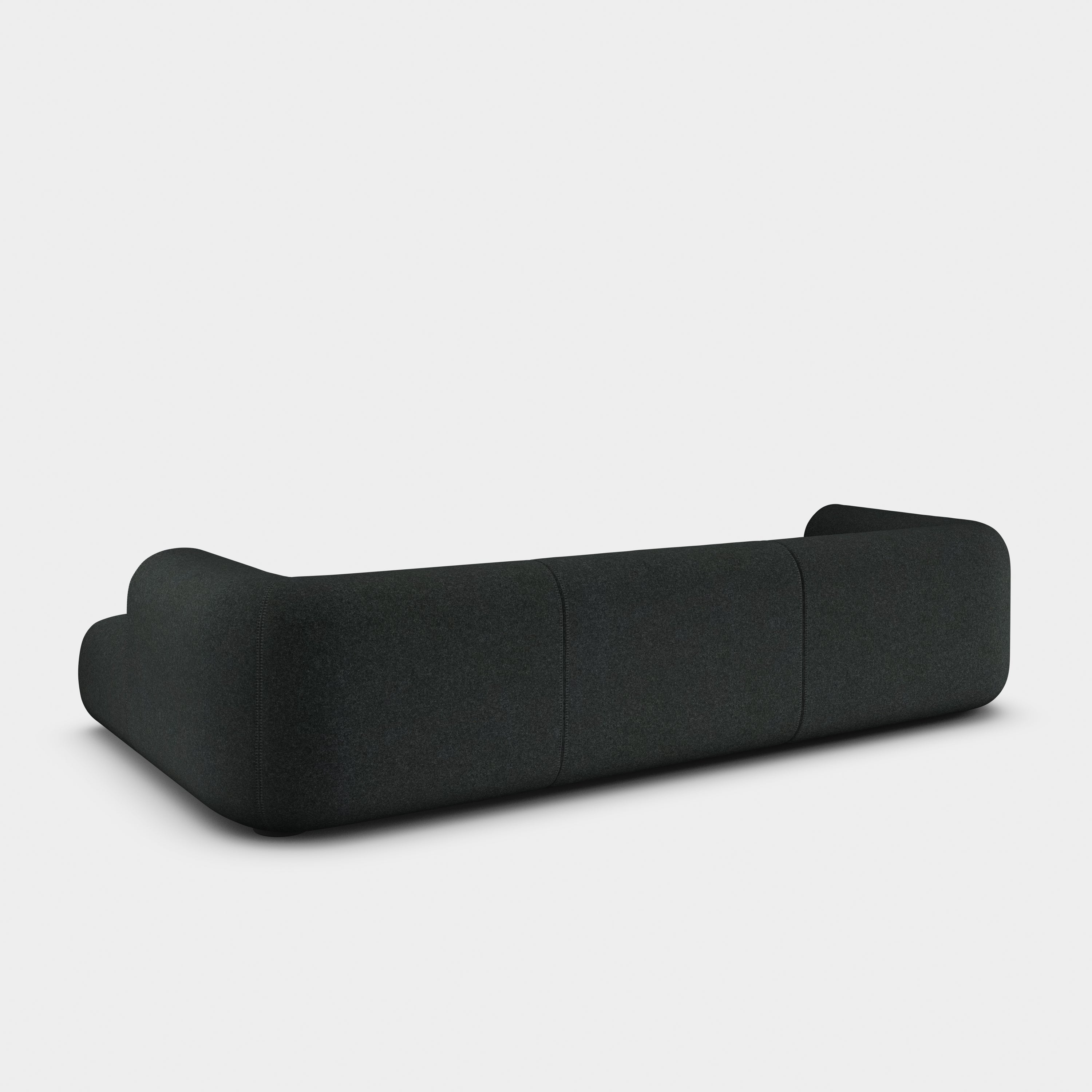 Plump 3-Seater Right Chaise Longue Modular Sofa