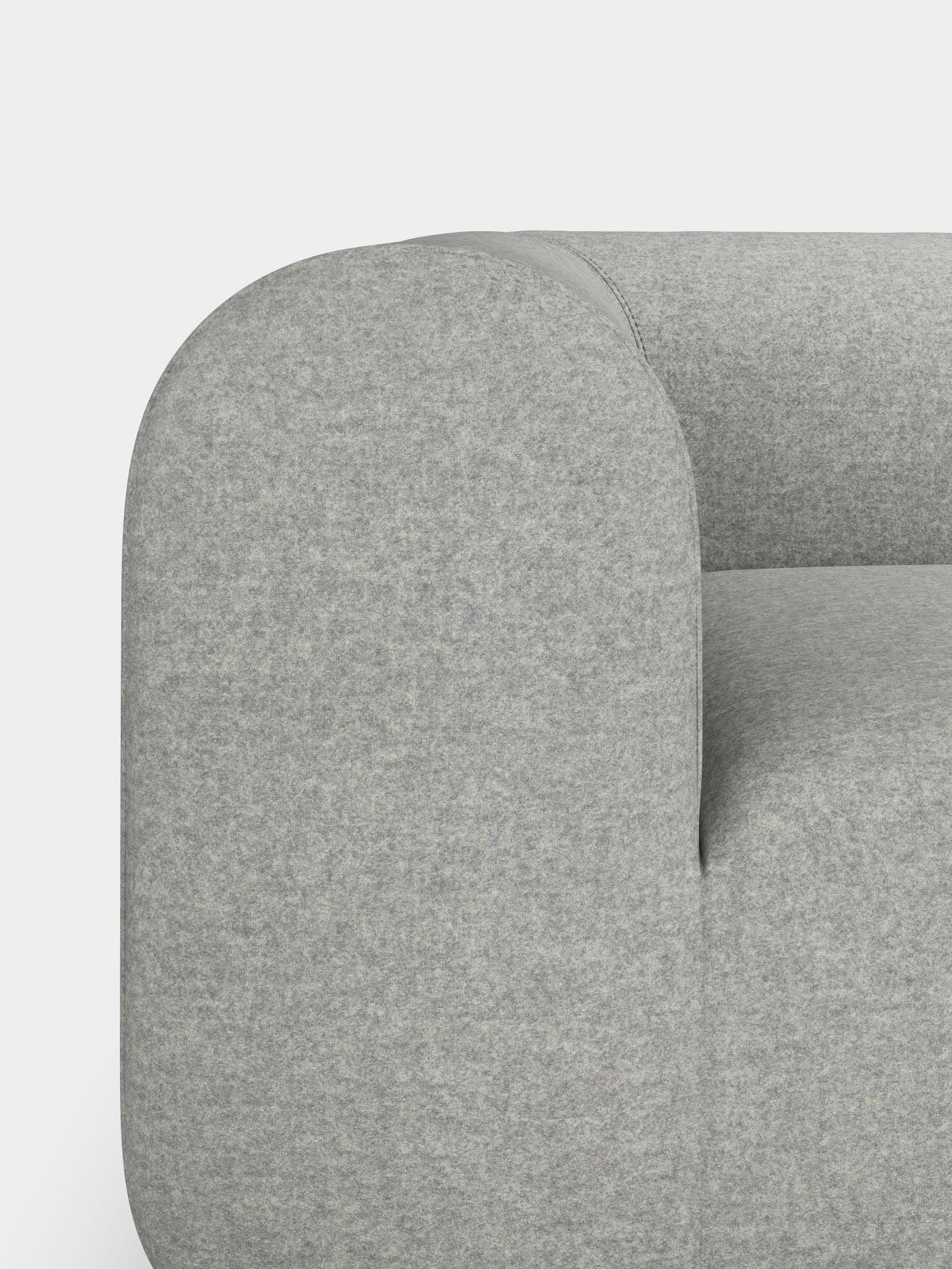 Plump 3-Seater Right Chaise Longue Modular Sofa