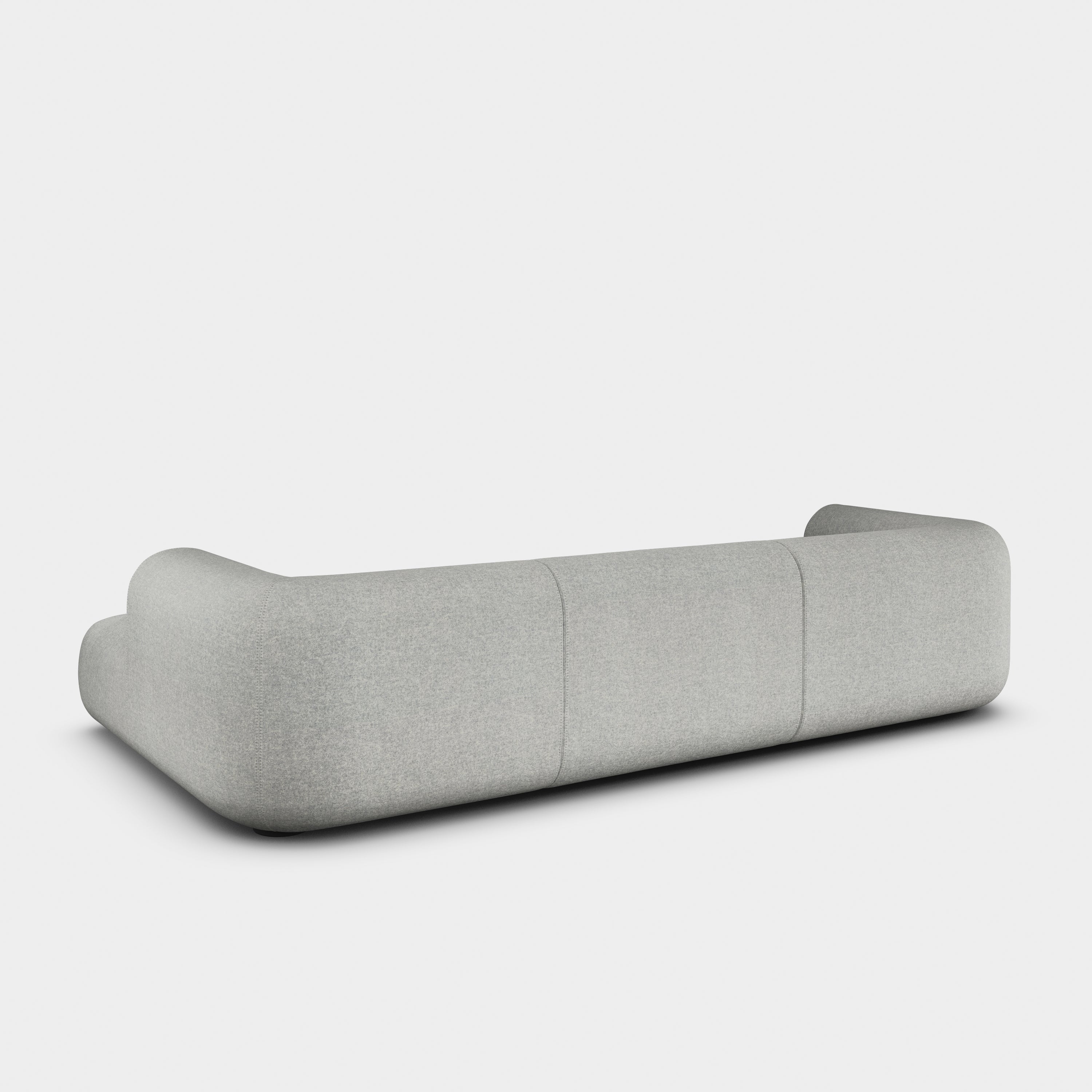 Plump 3-Seater Right Chaise Longue Modular Sofa