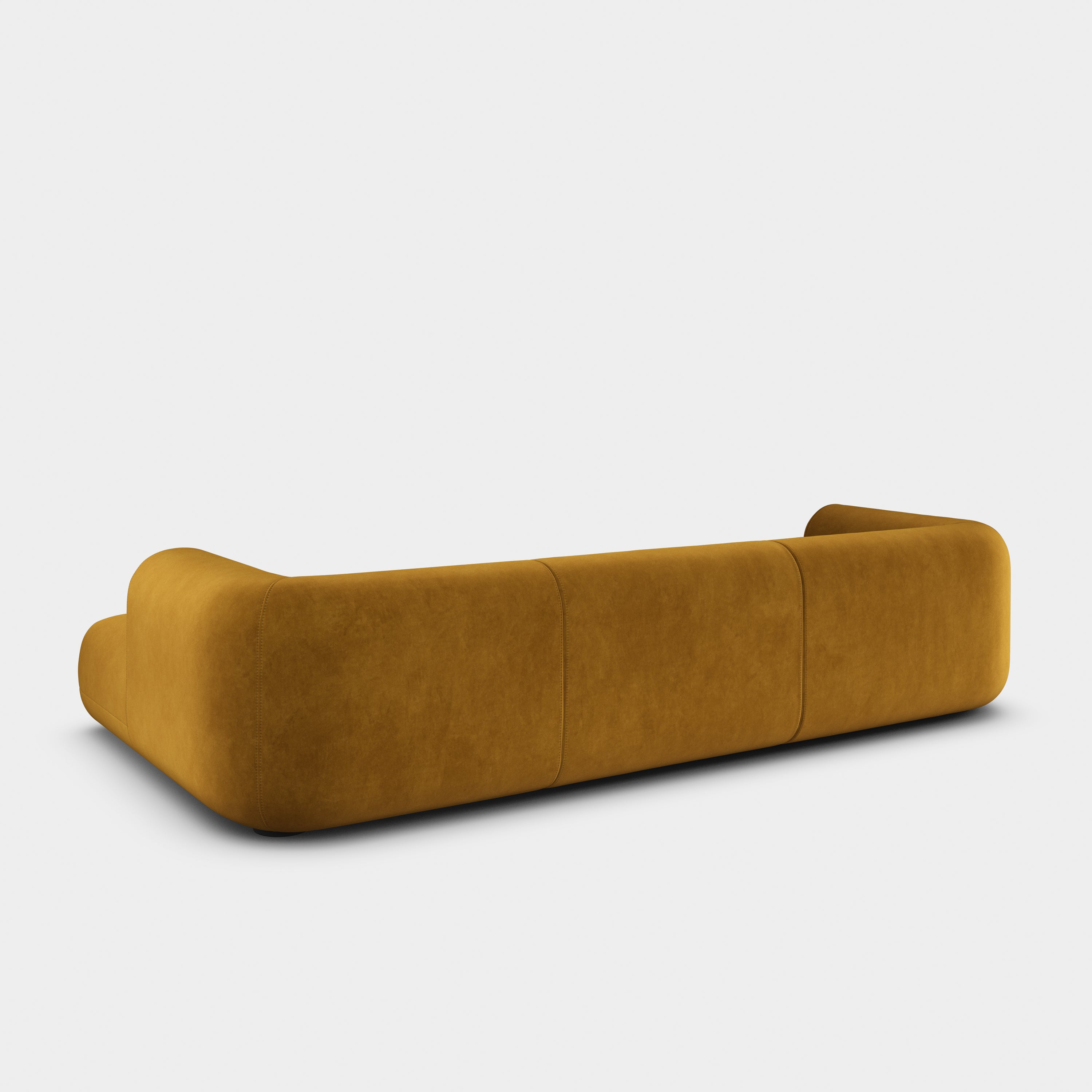 Plump 3-Seater Right Chaise Longue Modular Sofa