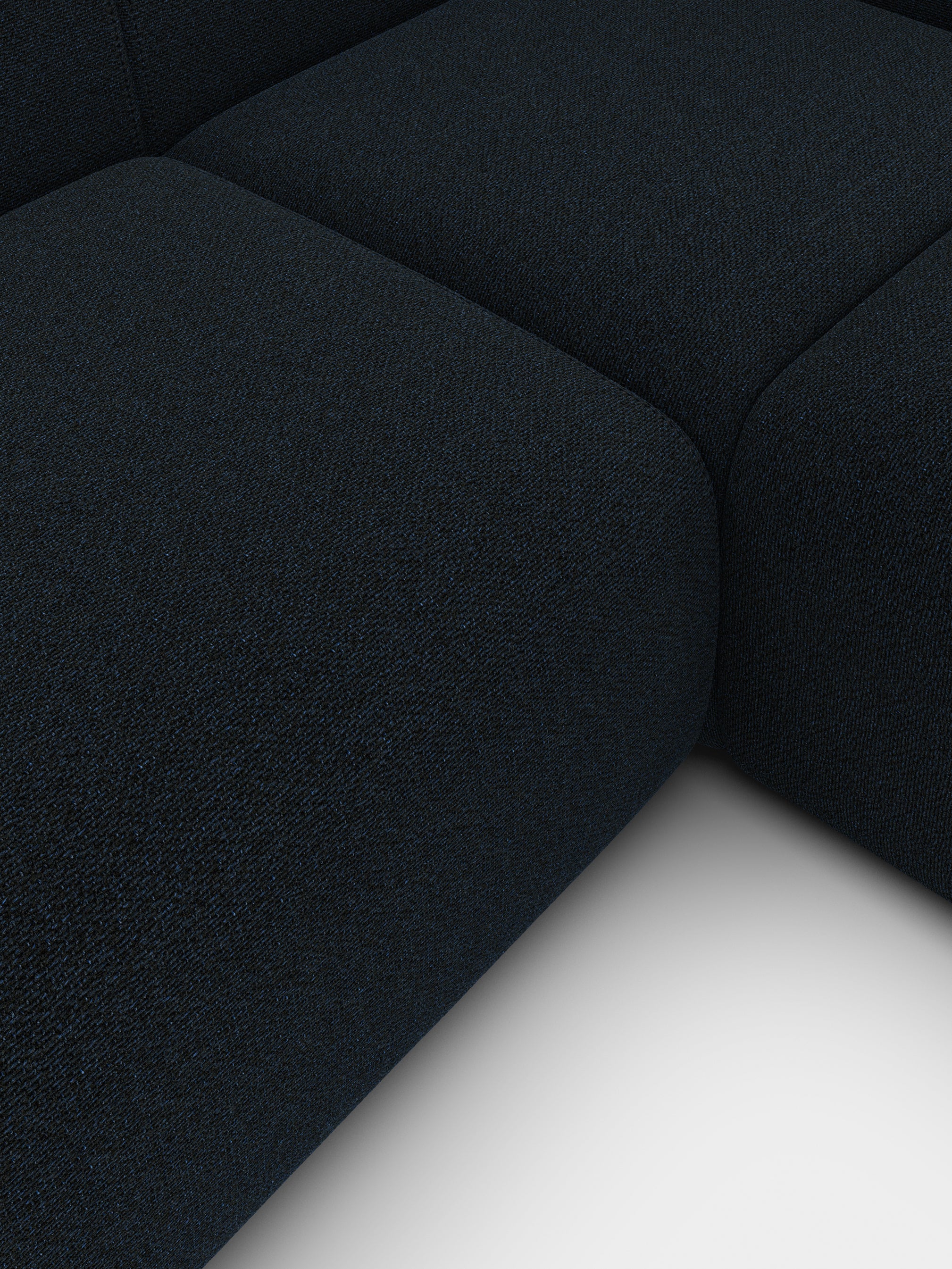 Plump 3-Seater Right Chaise Longue Modular Sofa