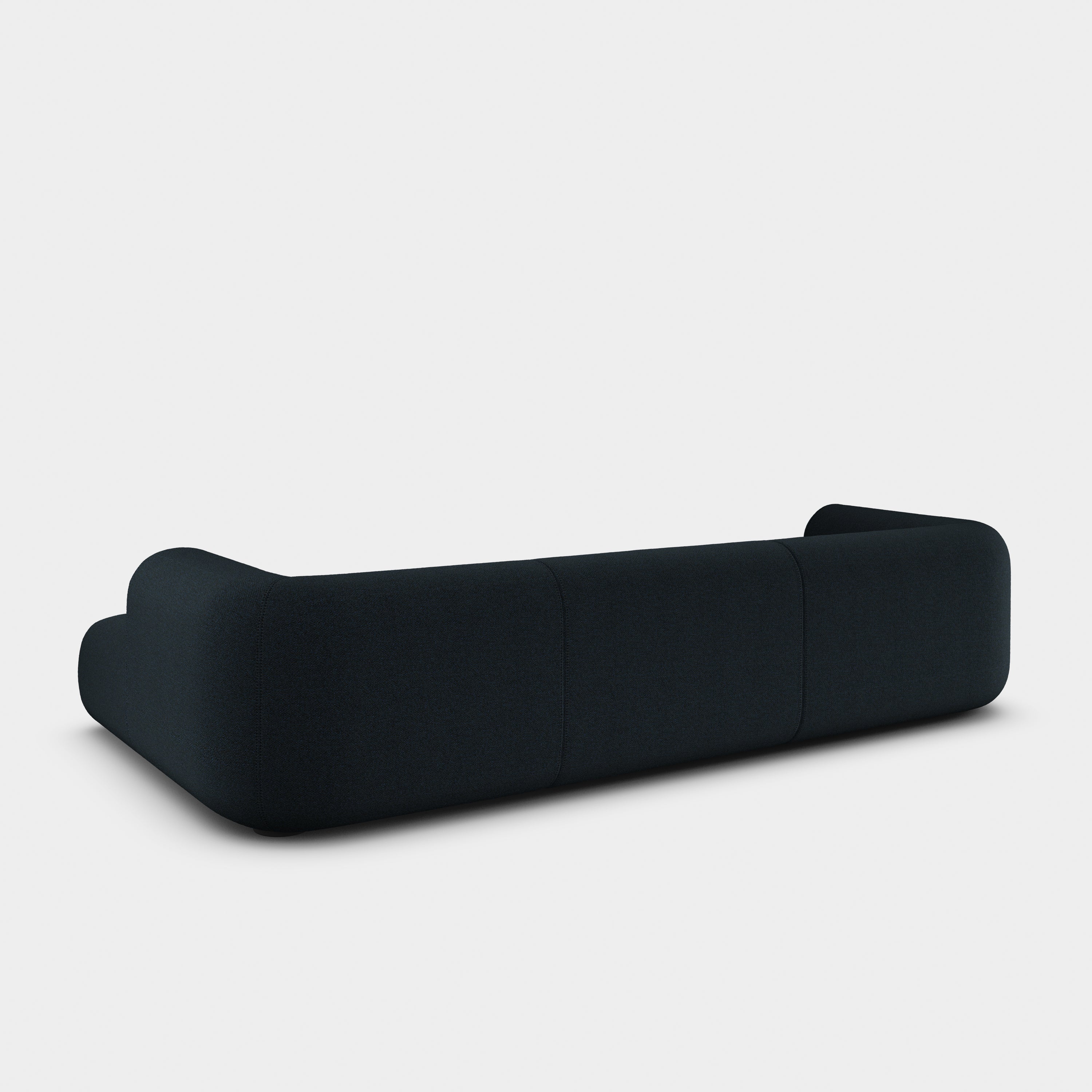 Plump 3-Seater Right Chaise Longue Modular Sofa