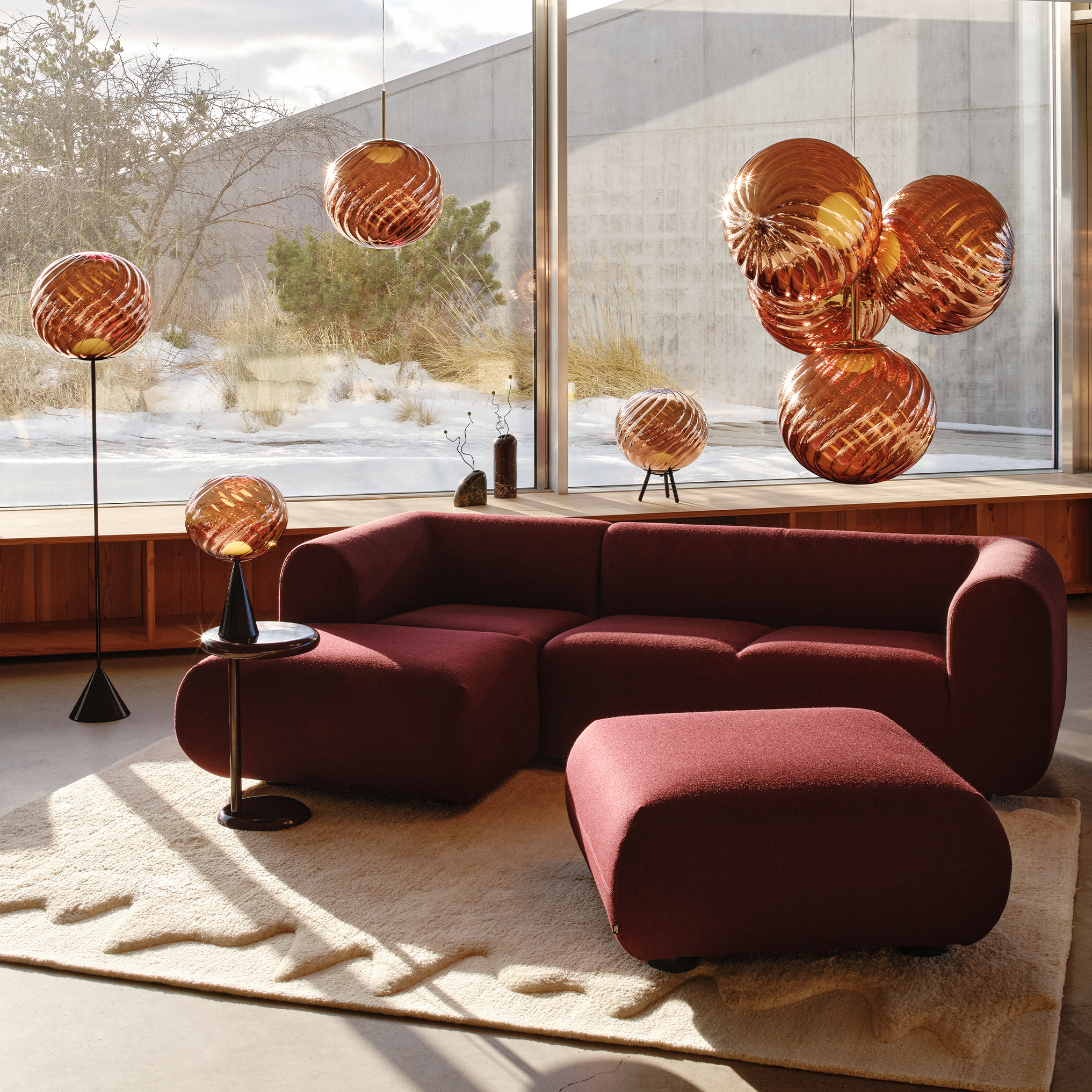 Plump 3-Seater Right Chaise Longue Modular Sofa