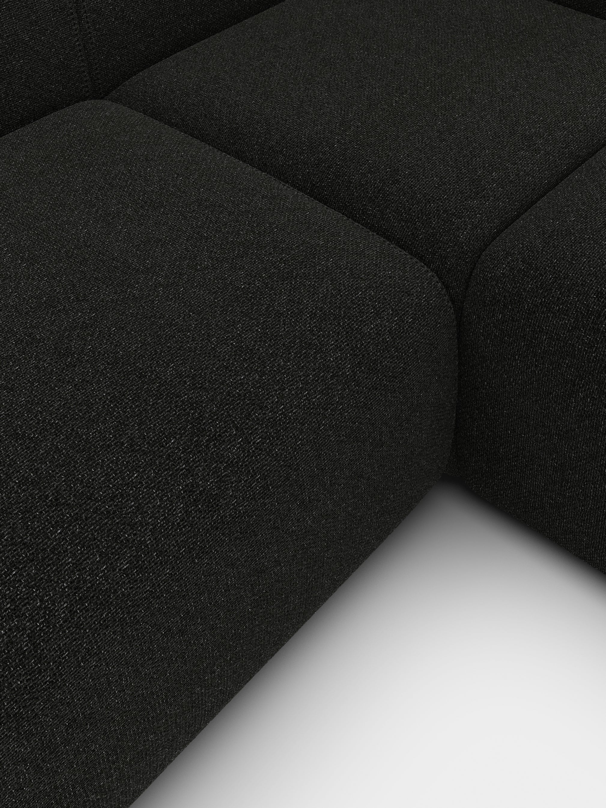 Plump 3-Seater Right Chaise Longue Modular Sofa