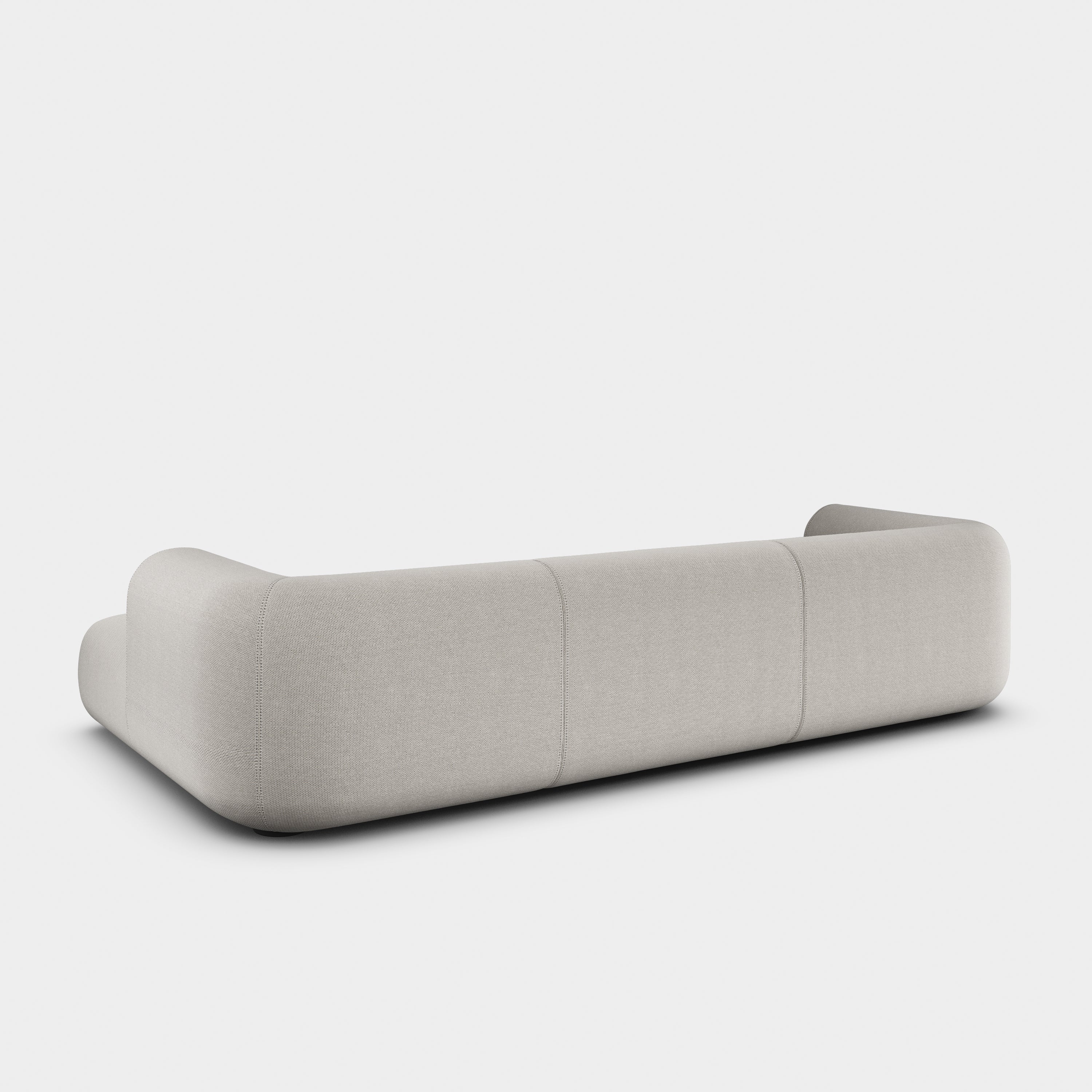 Plump 3-Seater Right Chaise Longue Modular Sofa