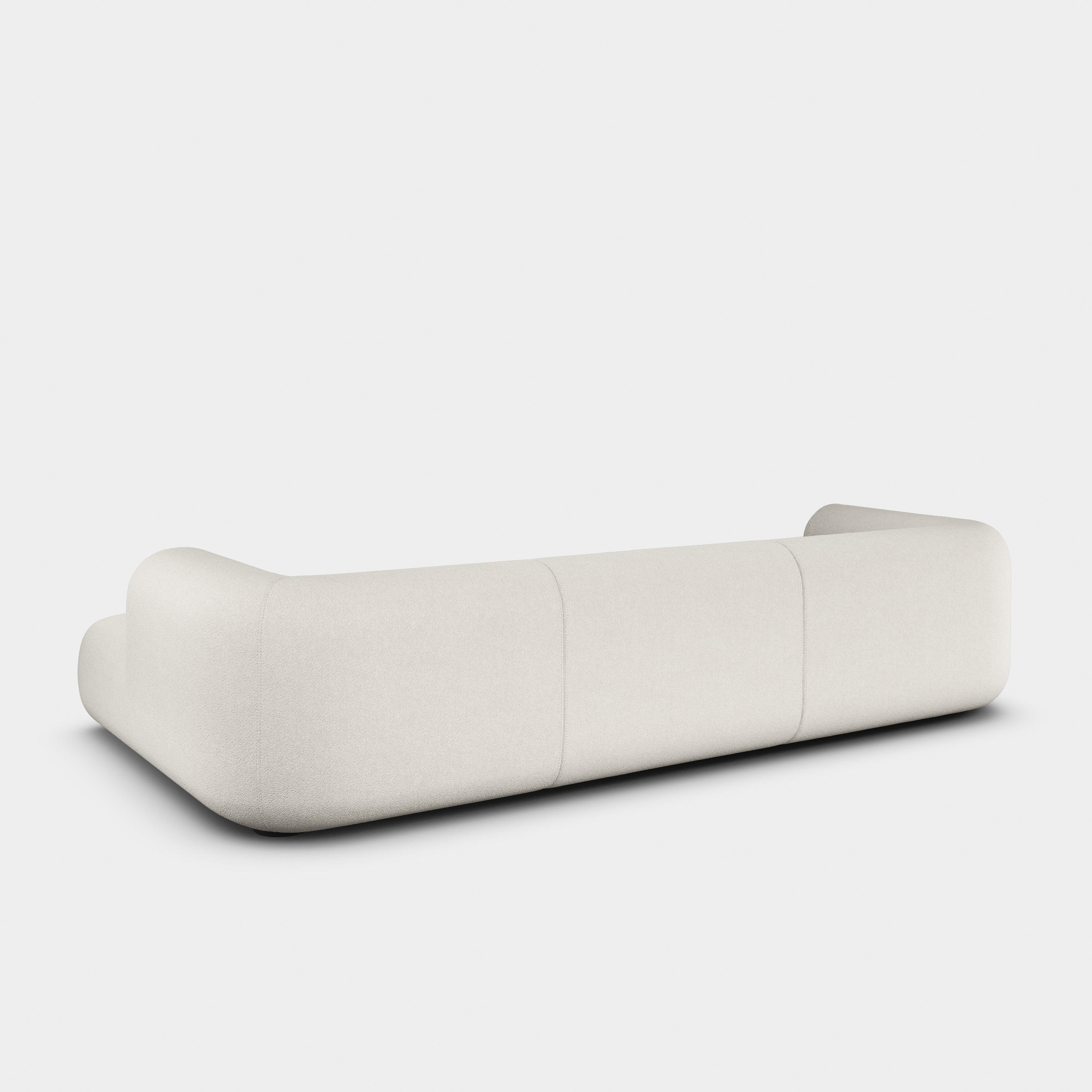 Plump 3-Seater Right Chaise Longue Modular Sofa